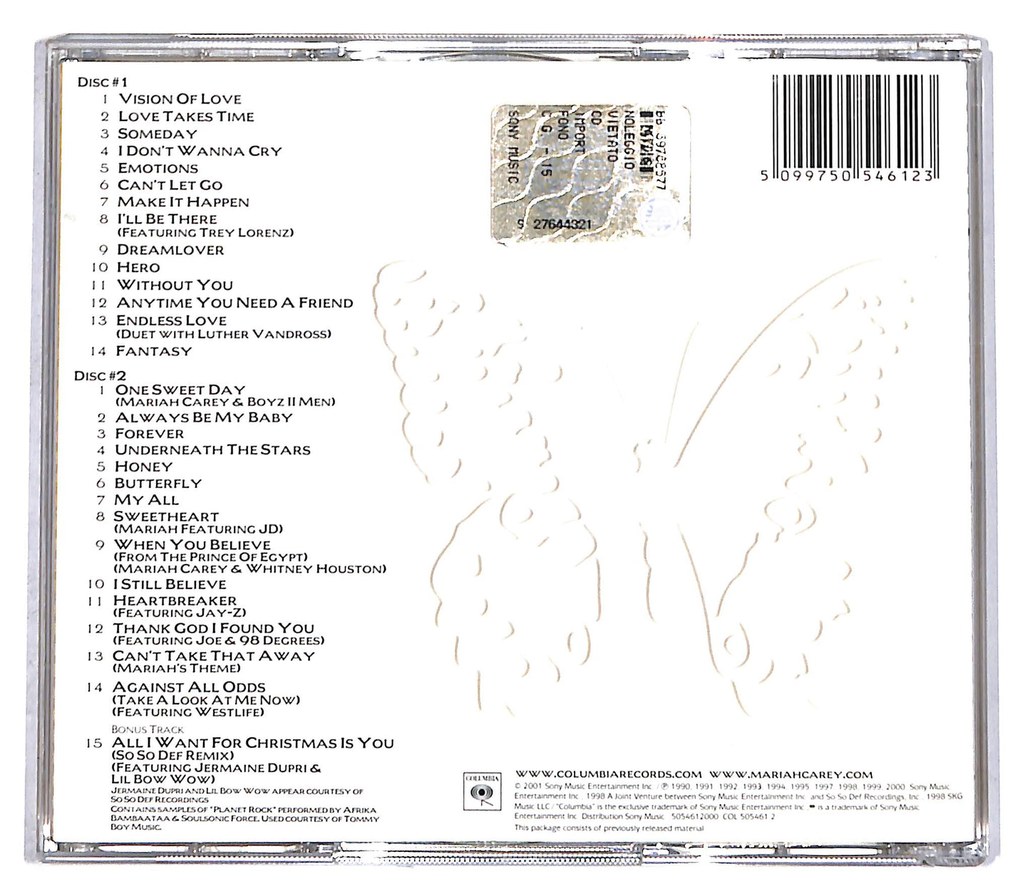 EBOND Mariah Carey - Greatest Hits CD CD041244