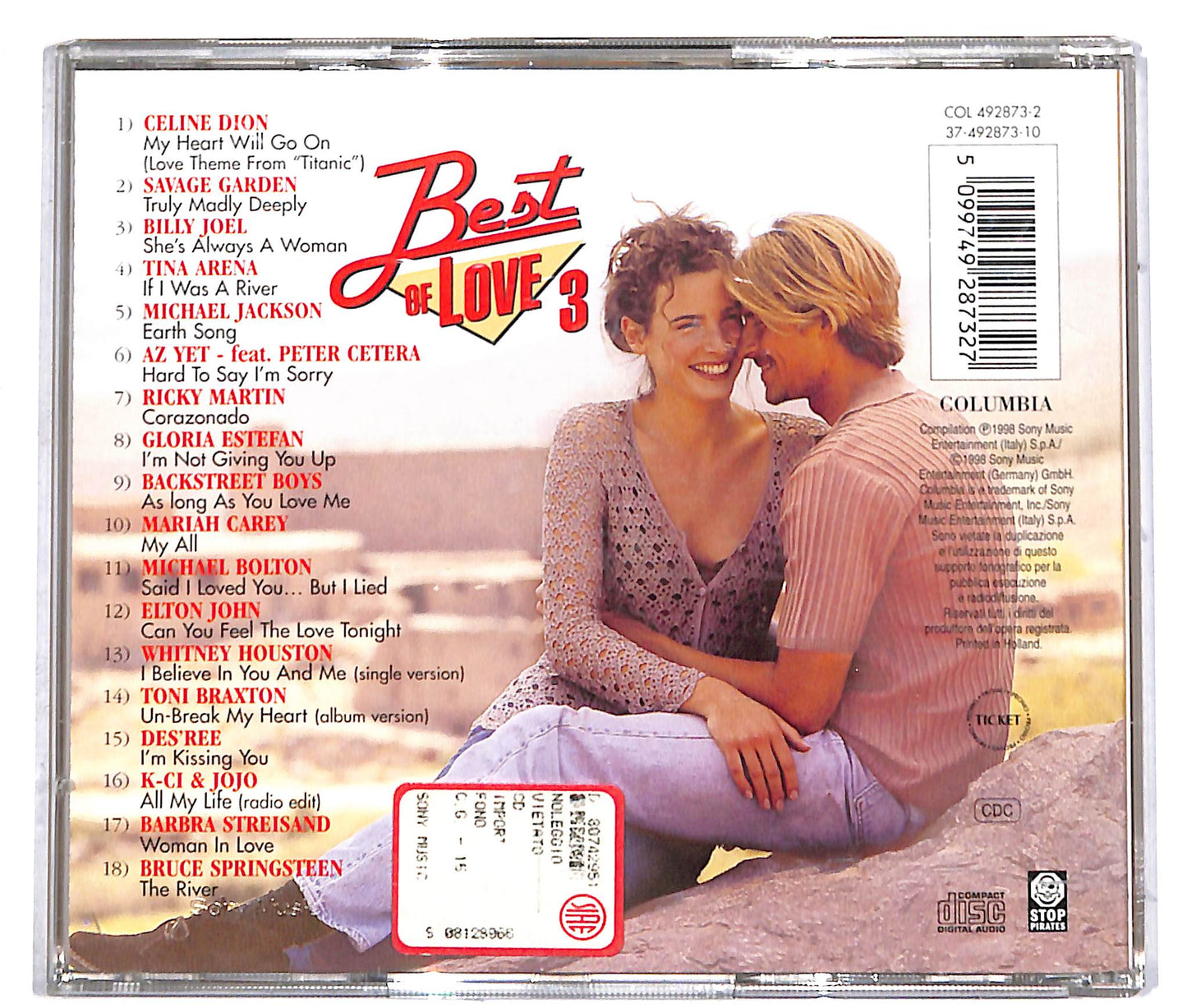 EBOND best of love 3 CD CD041245