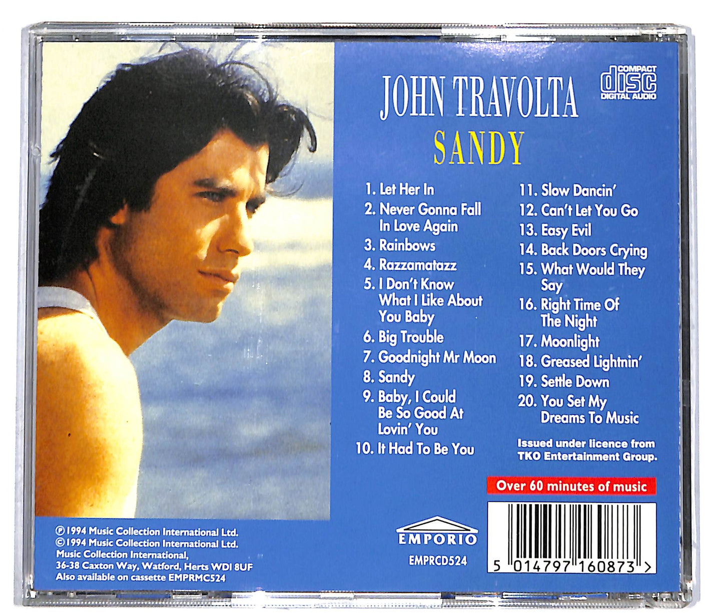 EBOND john travolta - sandy CD CD041418