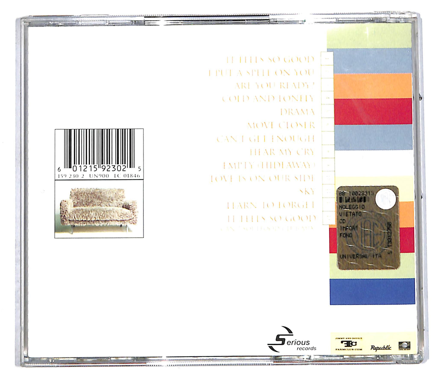 EBOND Sonique - Hear My Cry CD CD041432