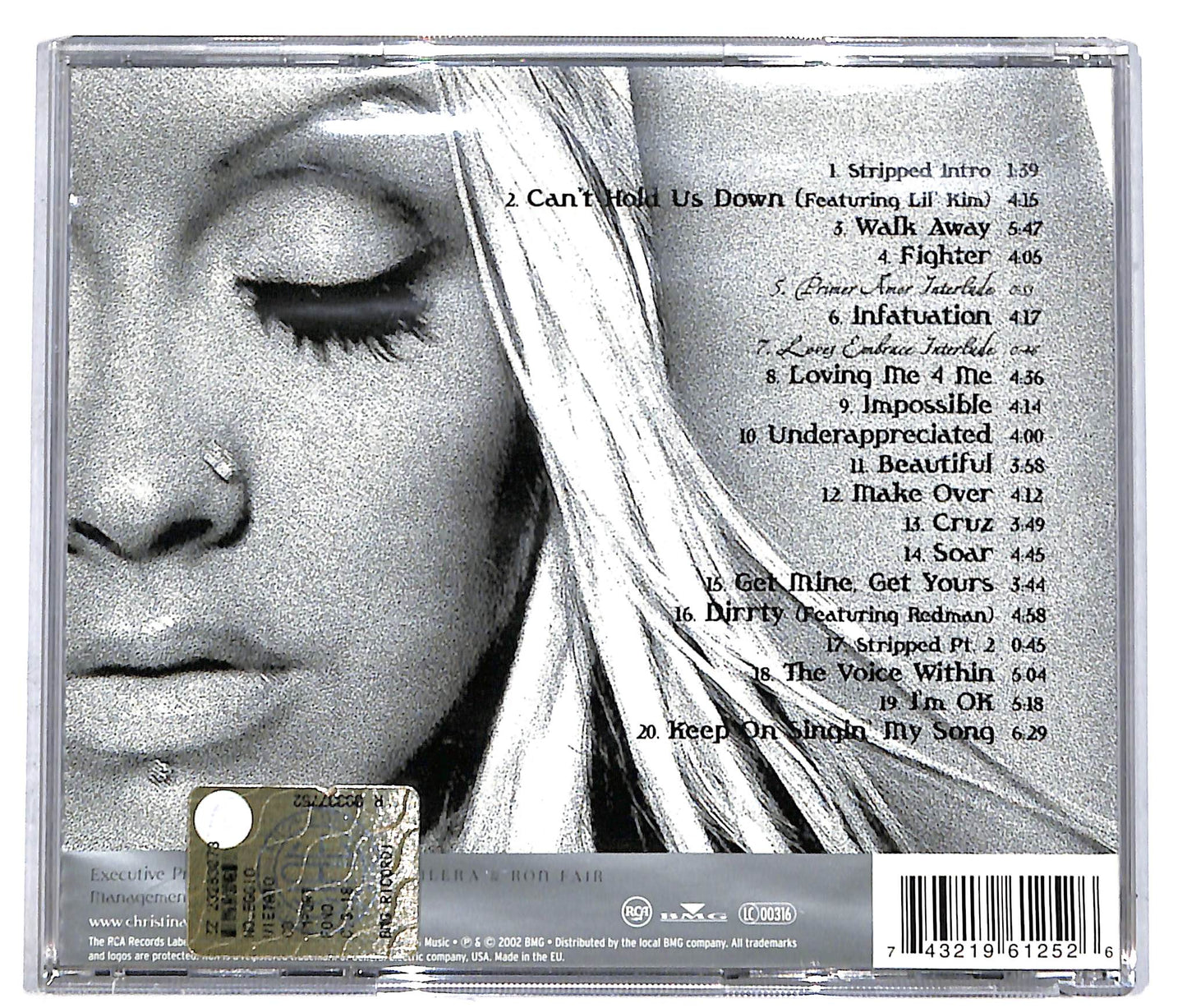 EBOND Christina Aguilera - Stripped CD CD041449