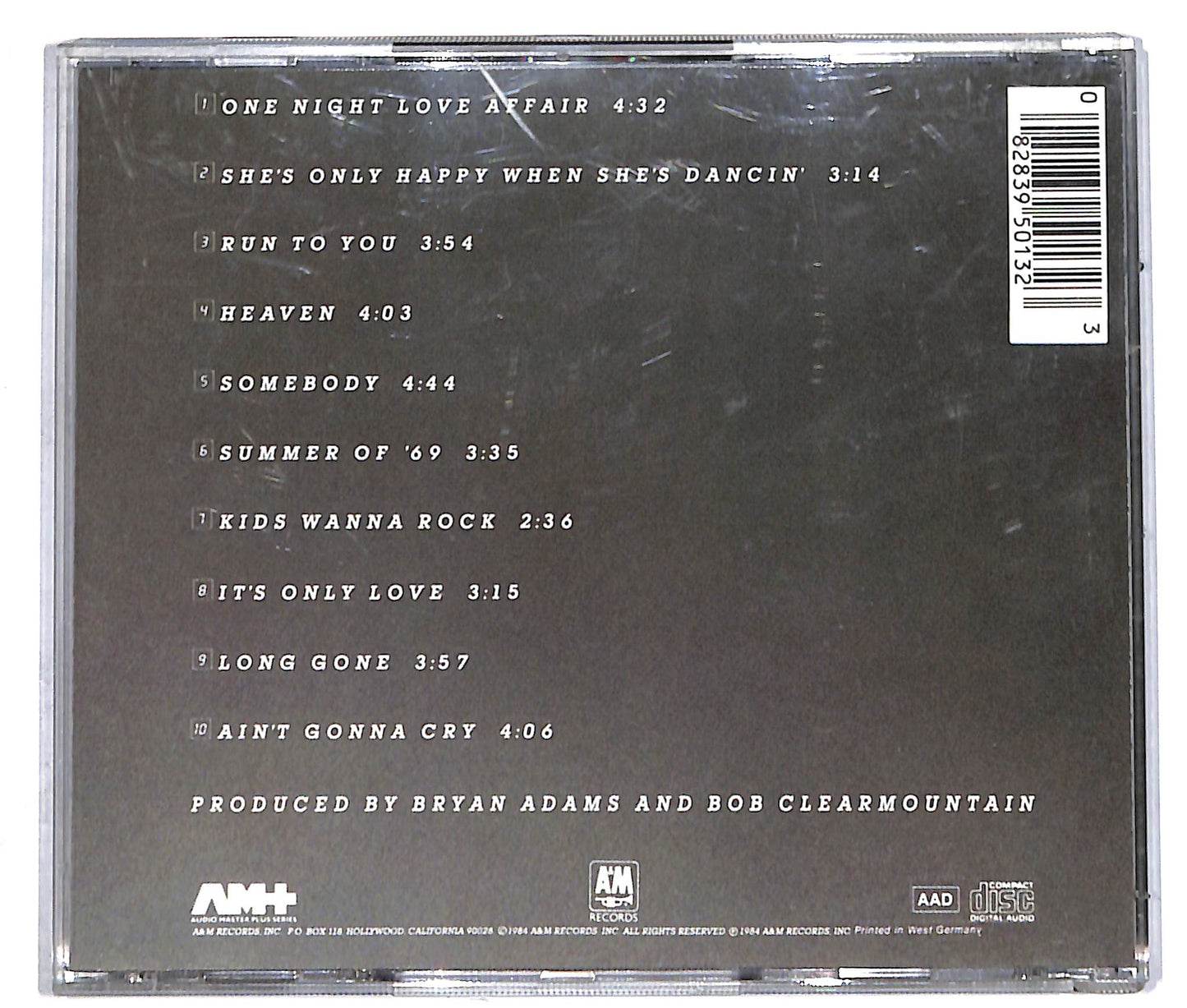 EBOND Bryan Adams - Reckless CD CD041456