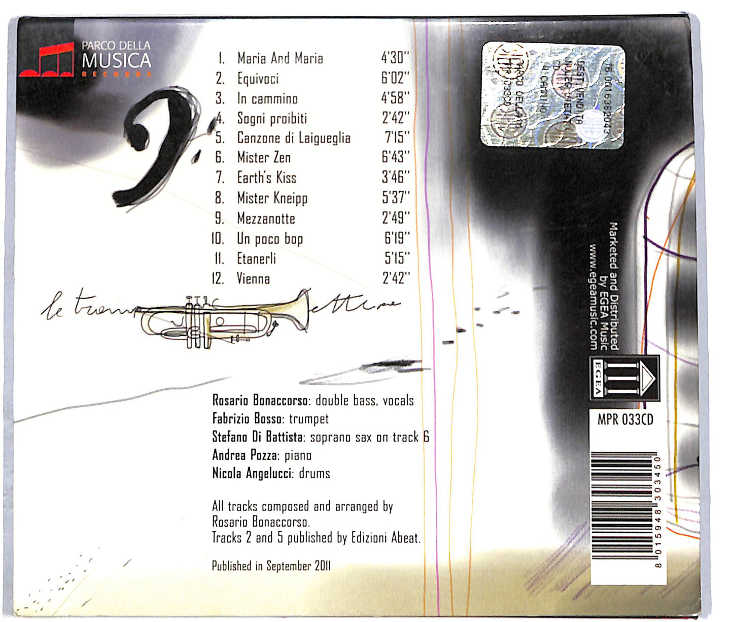 EBOND Rosario Bonaccorso - In Cammino CD CD041505