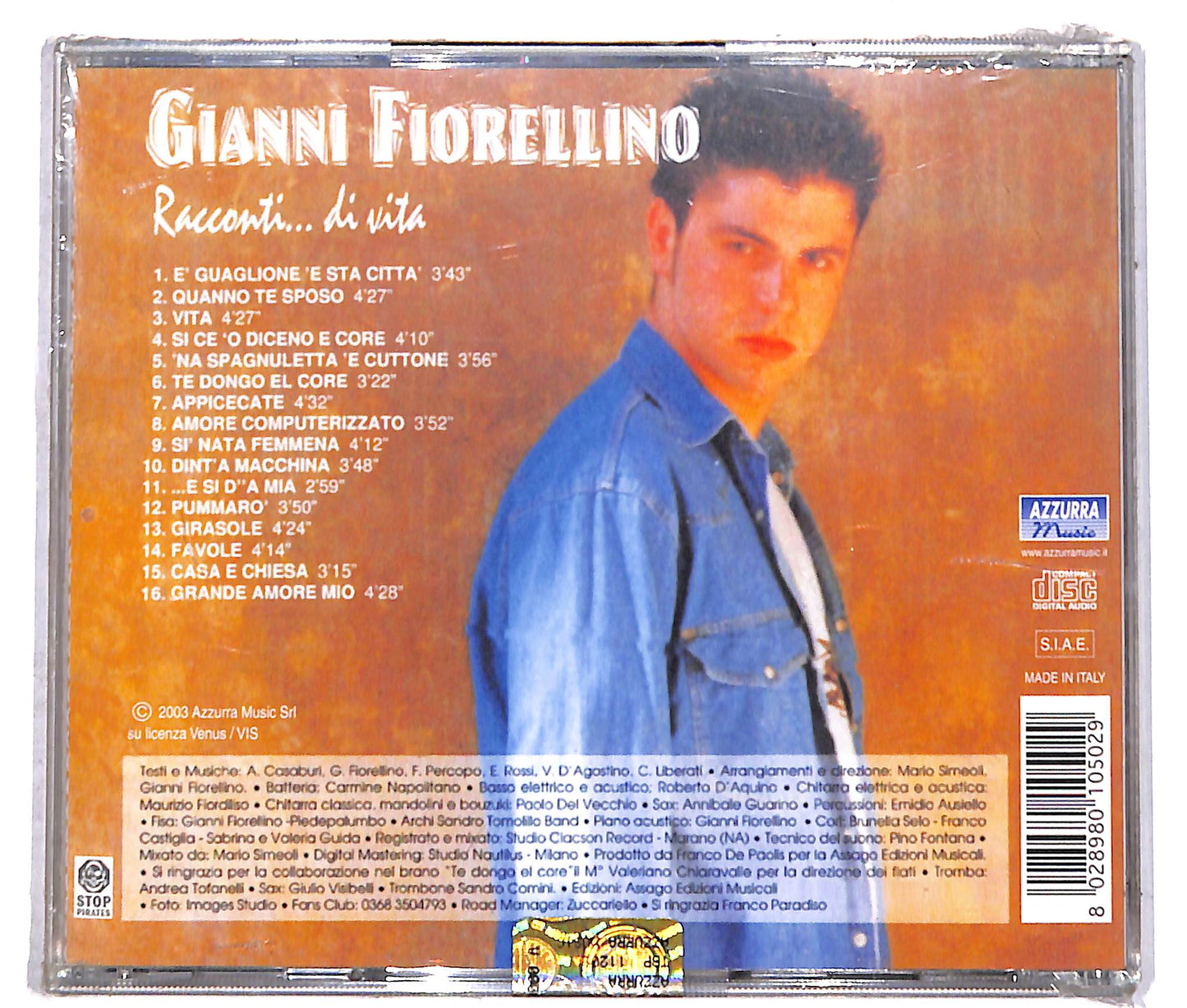 EBOND gianni fiorellino - racconti...di vista CD CD041552