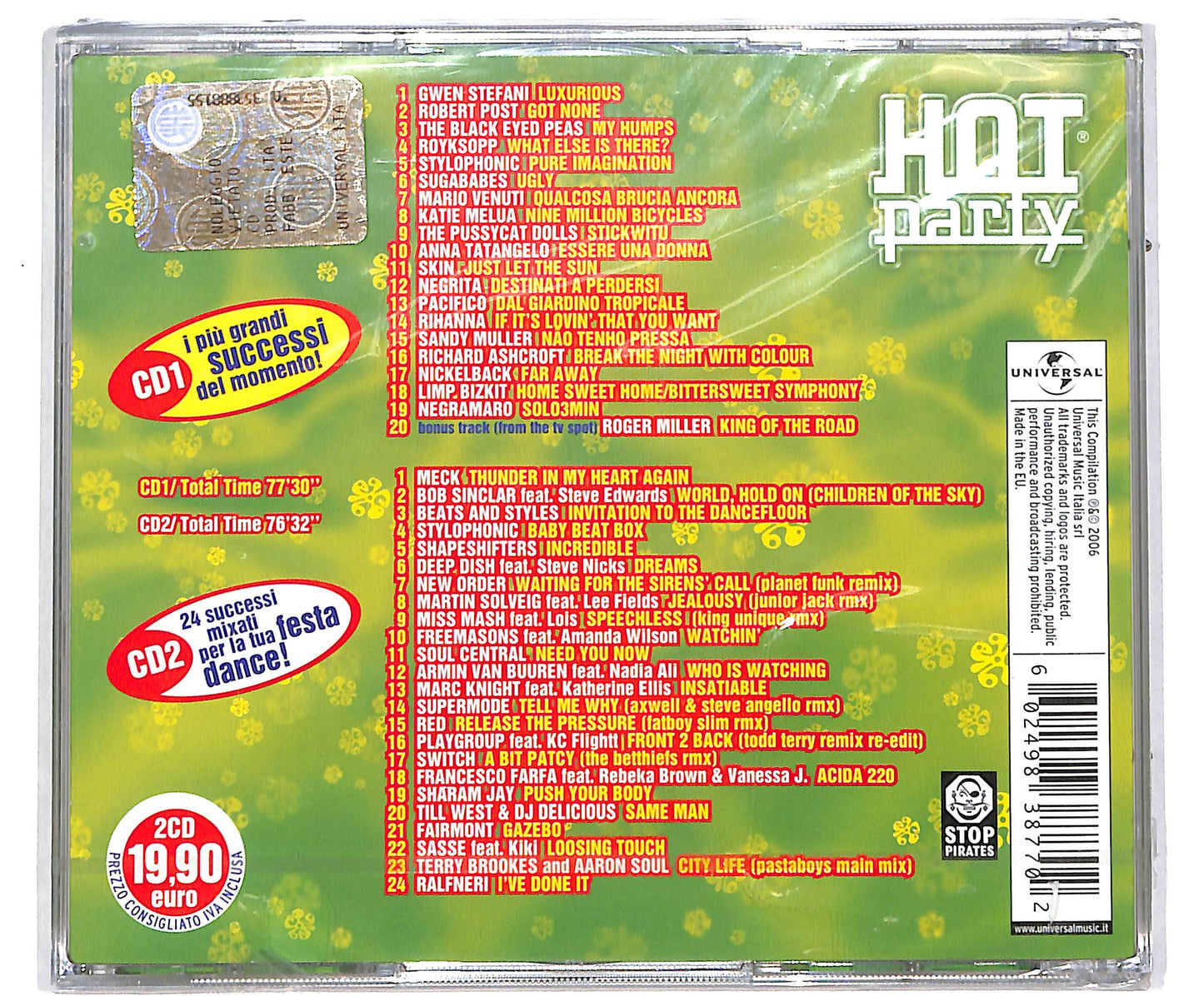 EBOND Hot Party Spring 2006 CD CD041605