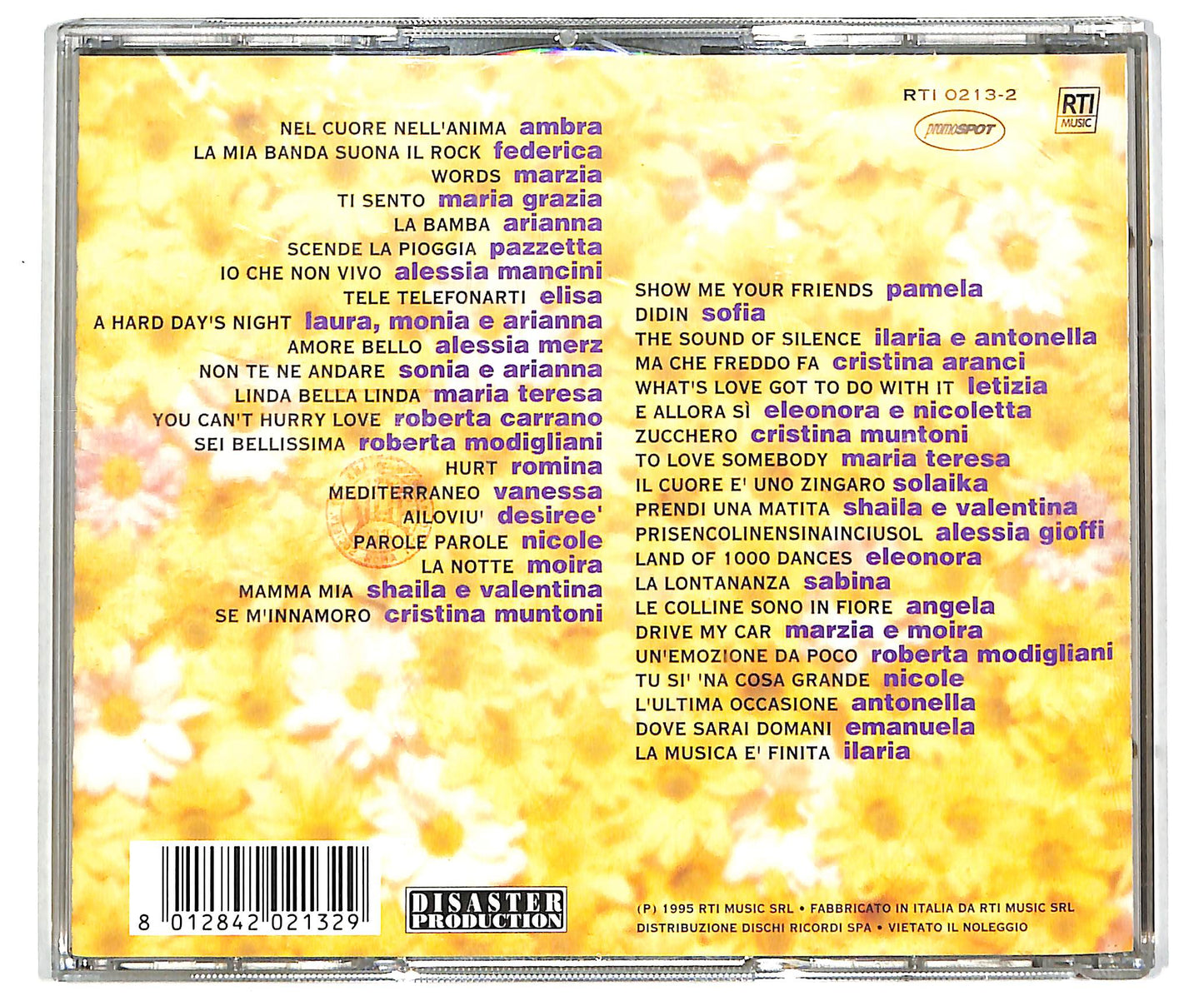 EBOND Le Ragazze Di 'Non E La Rai' - Non E La Rai Gran Finale CD CD041622