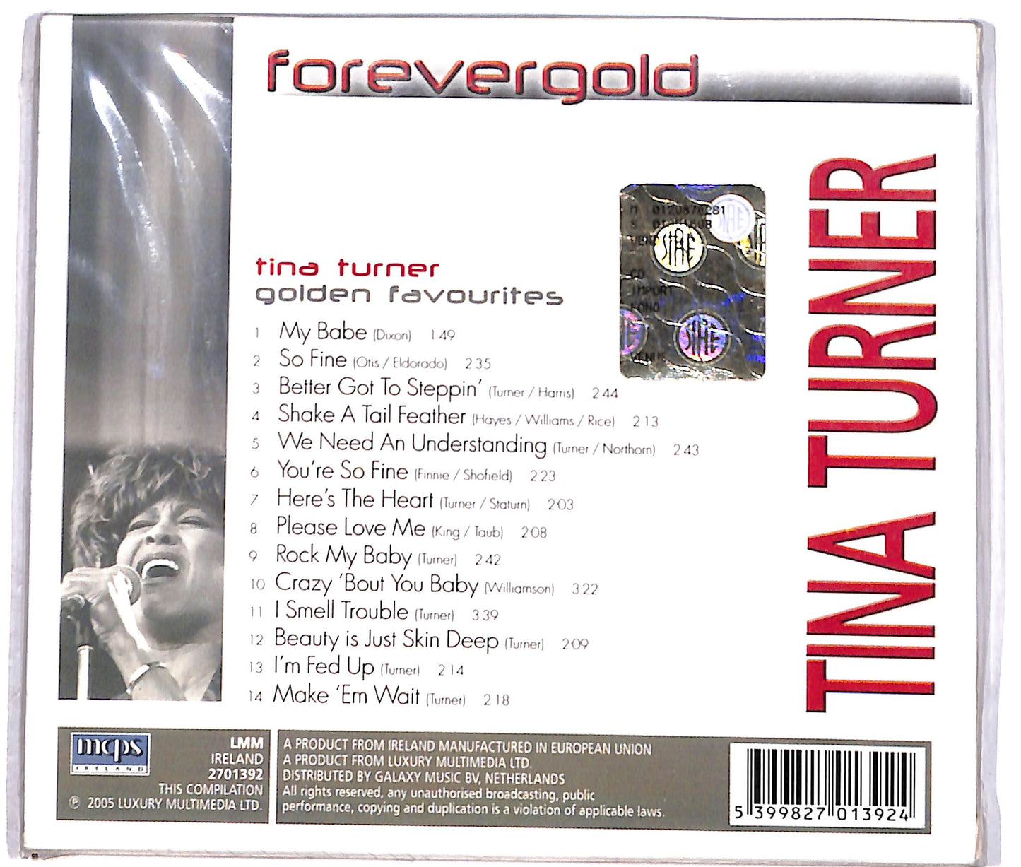 EBOND Tina Turner - Golden Favourites CD CD041706