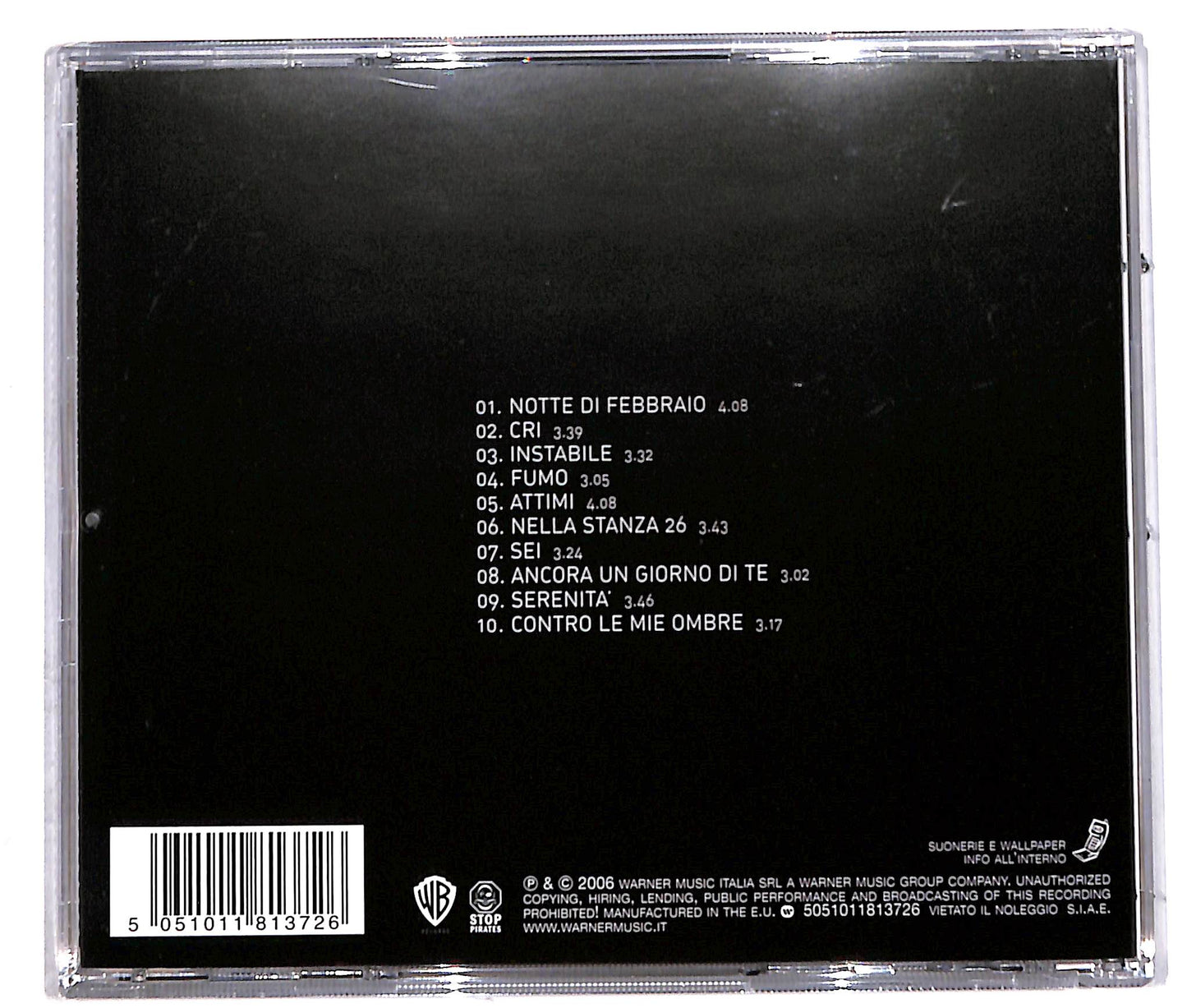 EBOND Nek - Nella Stanza 26 CD CD041715