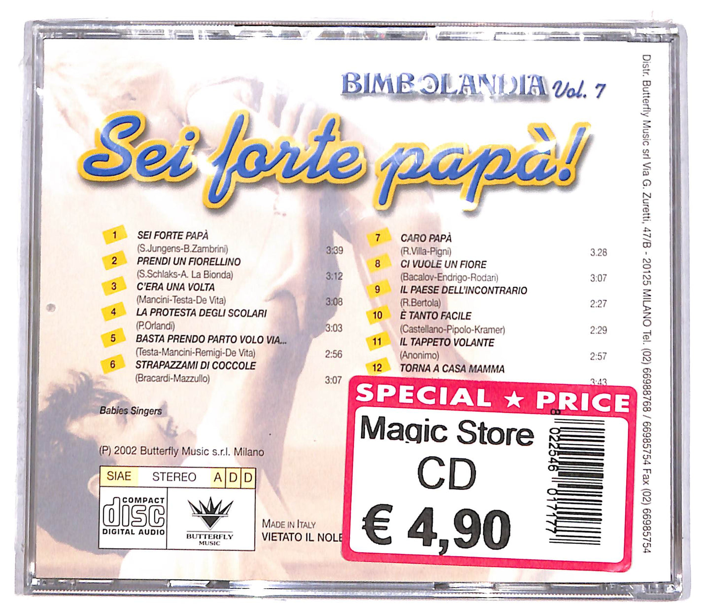 EBOND sei forte papa' - bimbolandia vol. 7 CD CD041728