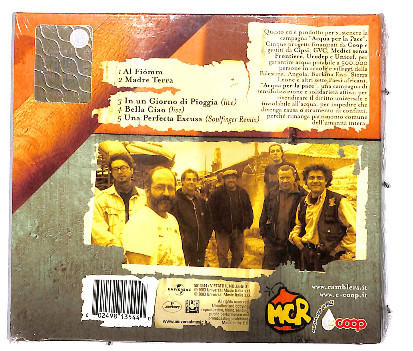 EBOND Modena City Ramblers - Gocce CD CD041734