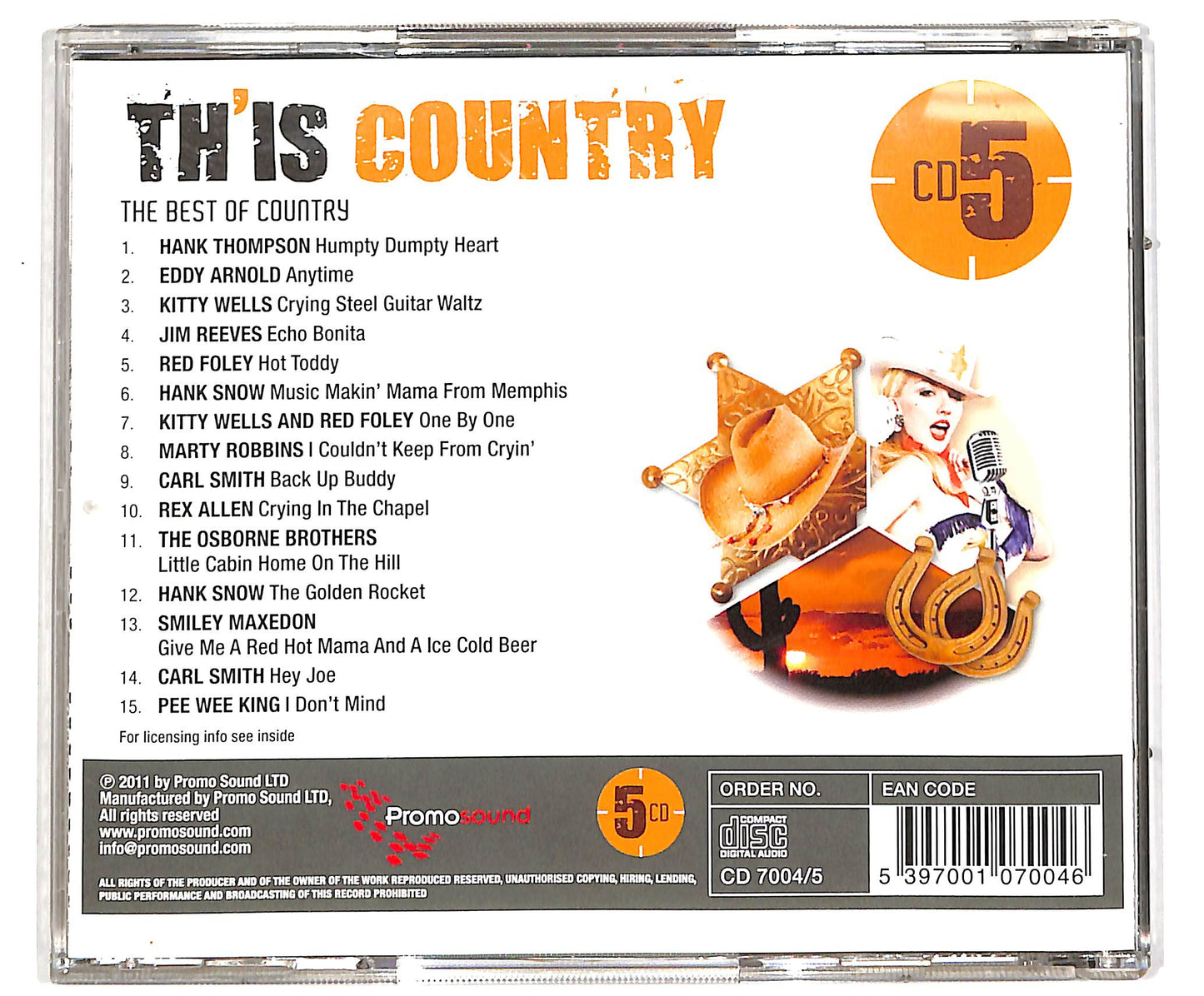 EBOND Th'is country5 CD CD041835