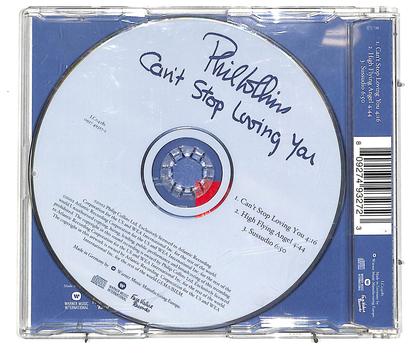 EBOND Phil Collins - Can't Stop Loving You CD CD041853