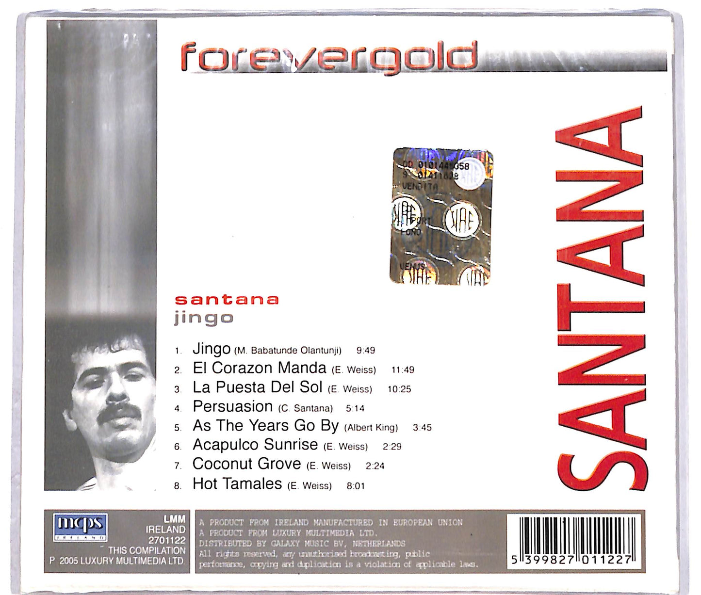 EBOND santana jingo CD CD041904
