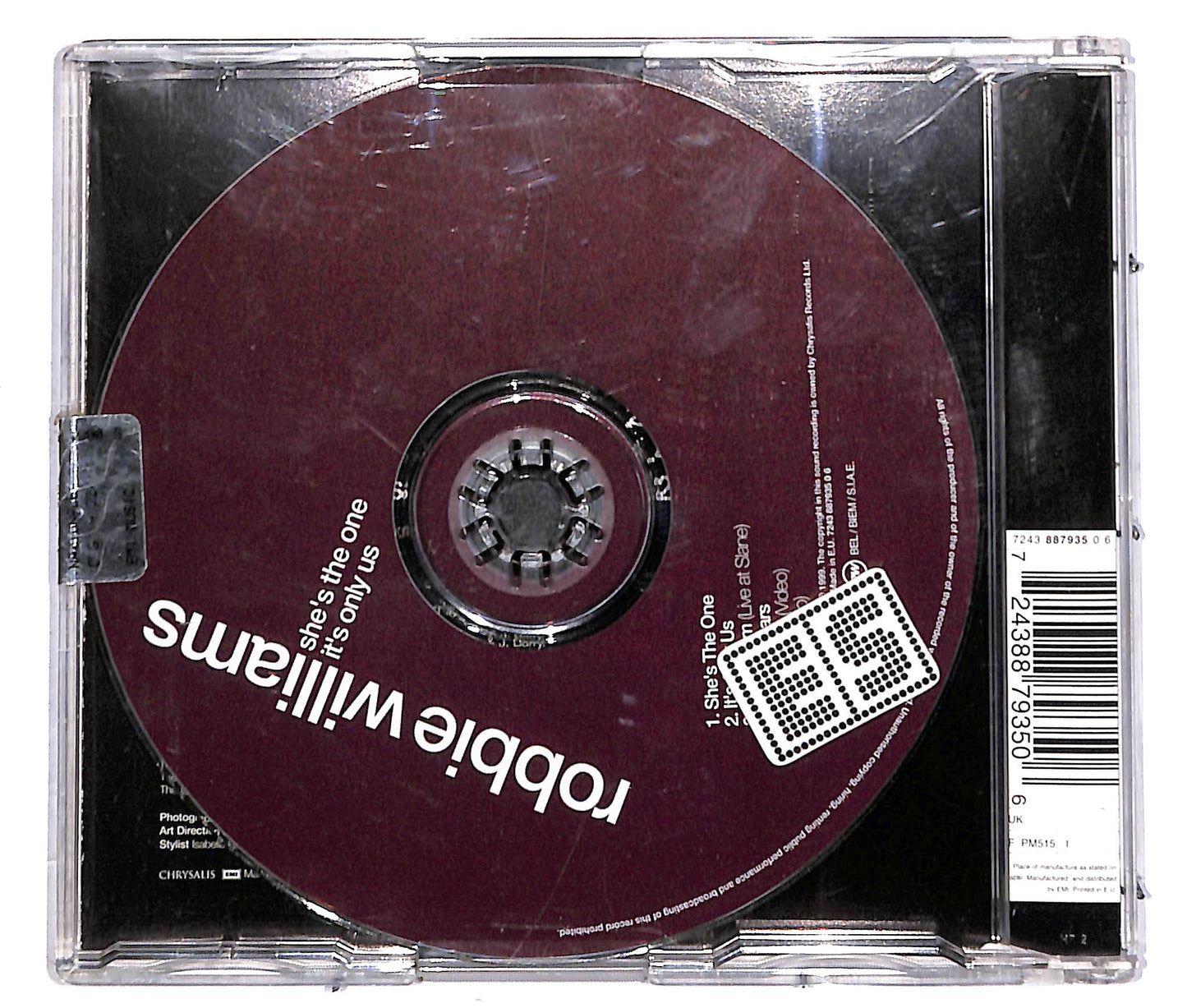 EBOND Robbie Williams - She's The One / It's Only Us CD CD041931