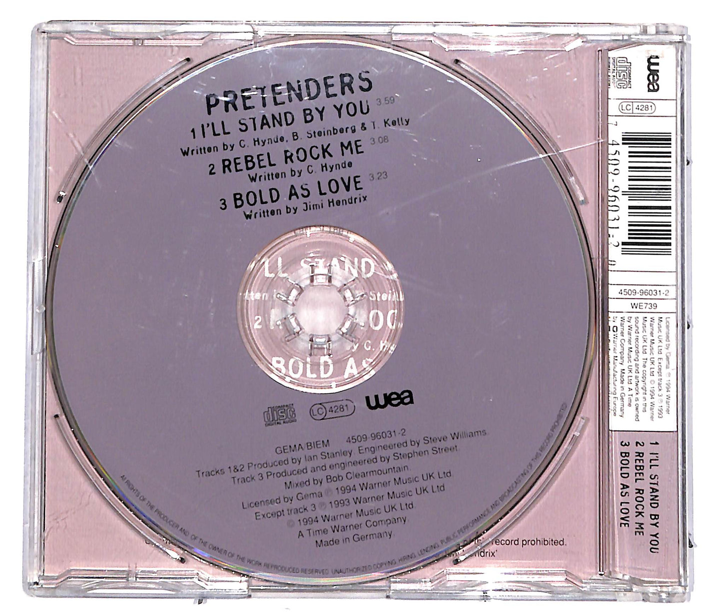 EBOND Pretenders* - I'll Stand By You CD CD041934