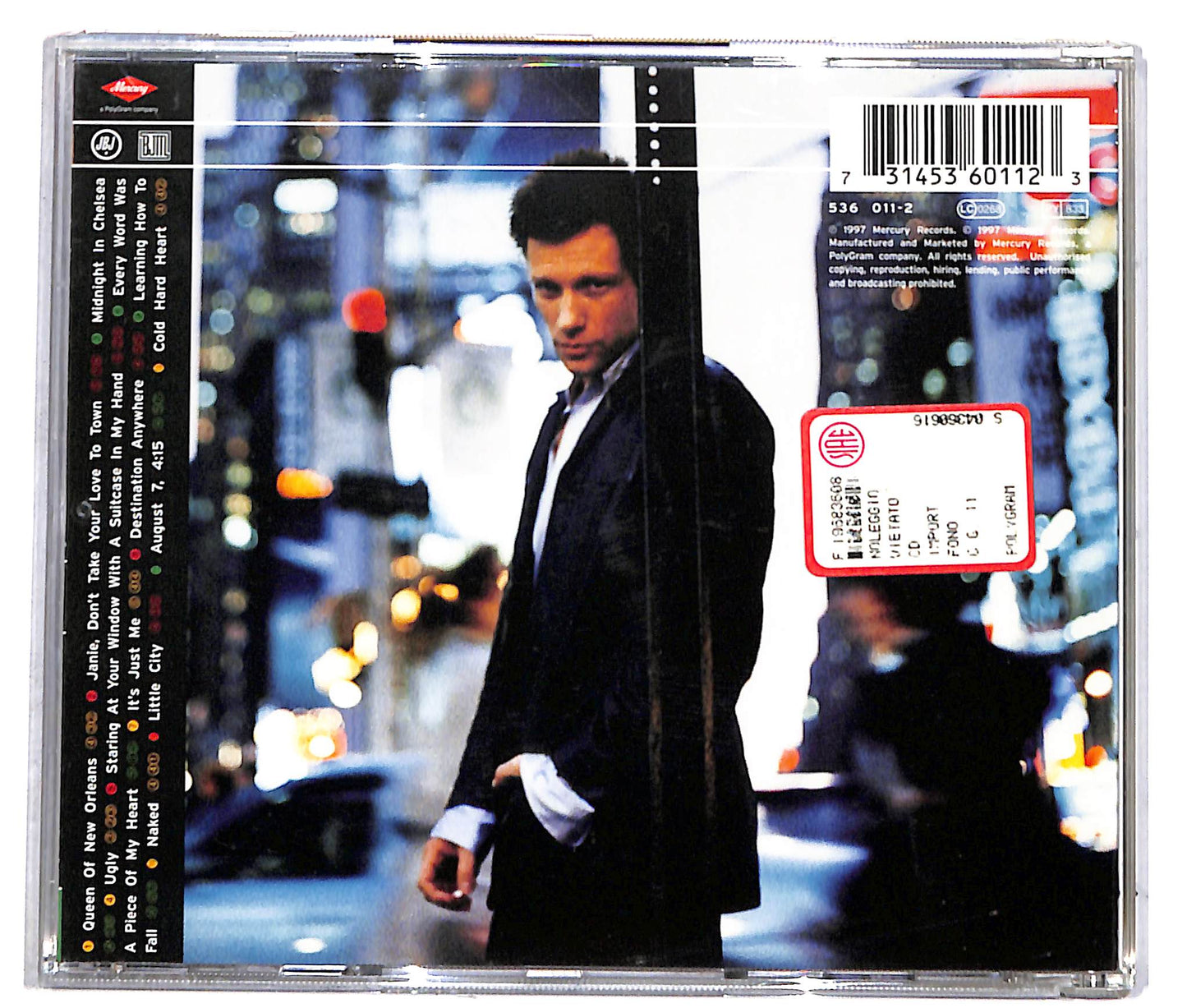 EBOND Jon Bon Jovi - Destination Anywhere CD CD041959