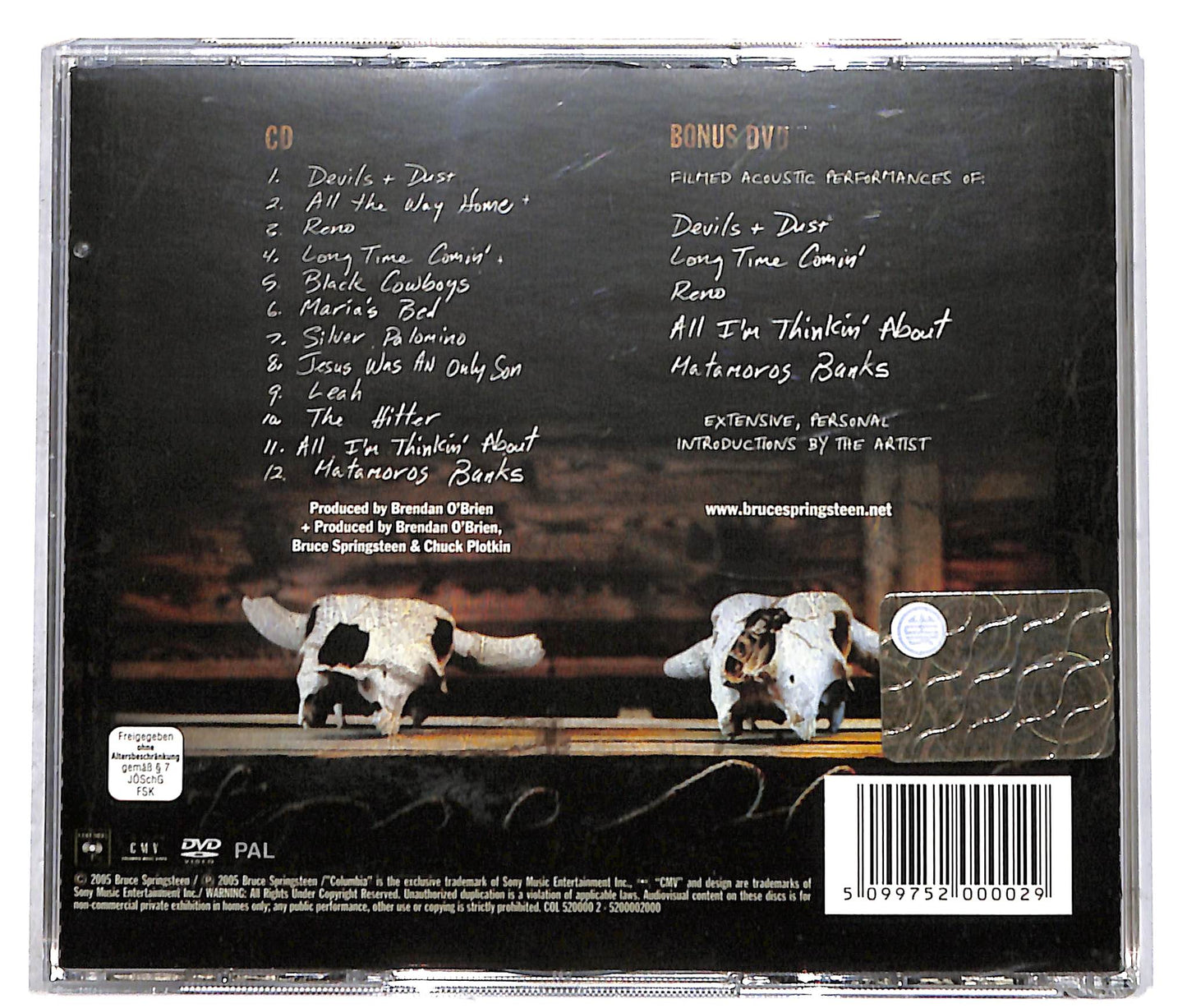 EBOND Bruce Springsteen - Devils & Dust CD CD042006