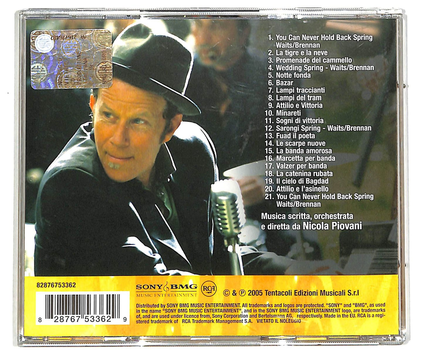 EBOND Nicola Piovani - La Tigre E La NeveNicola Piovani - La Tigre E La Neve CD CD042157