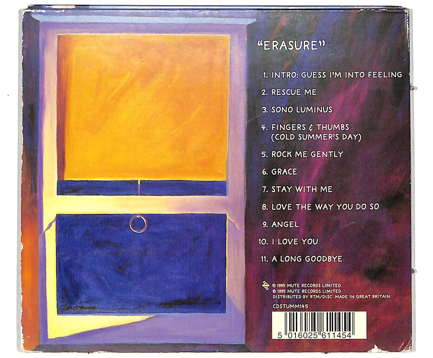 EBOND Erasure - Erasure CD CD042160