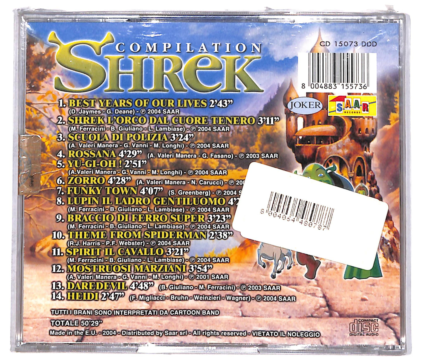 EBOND shrek - compilation CD CD042239