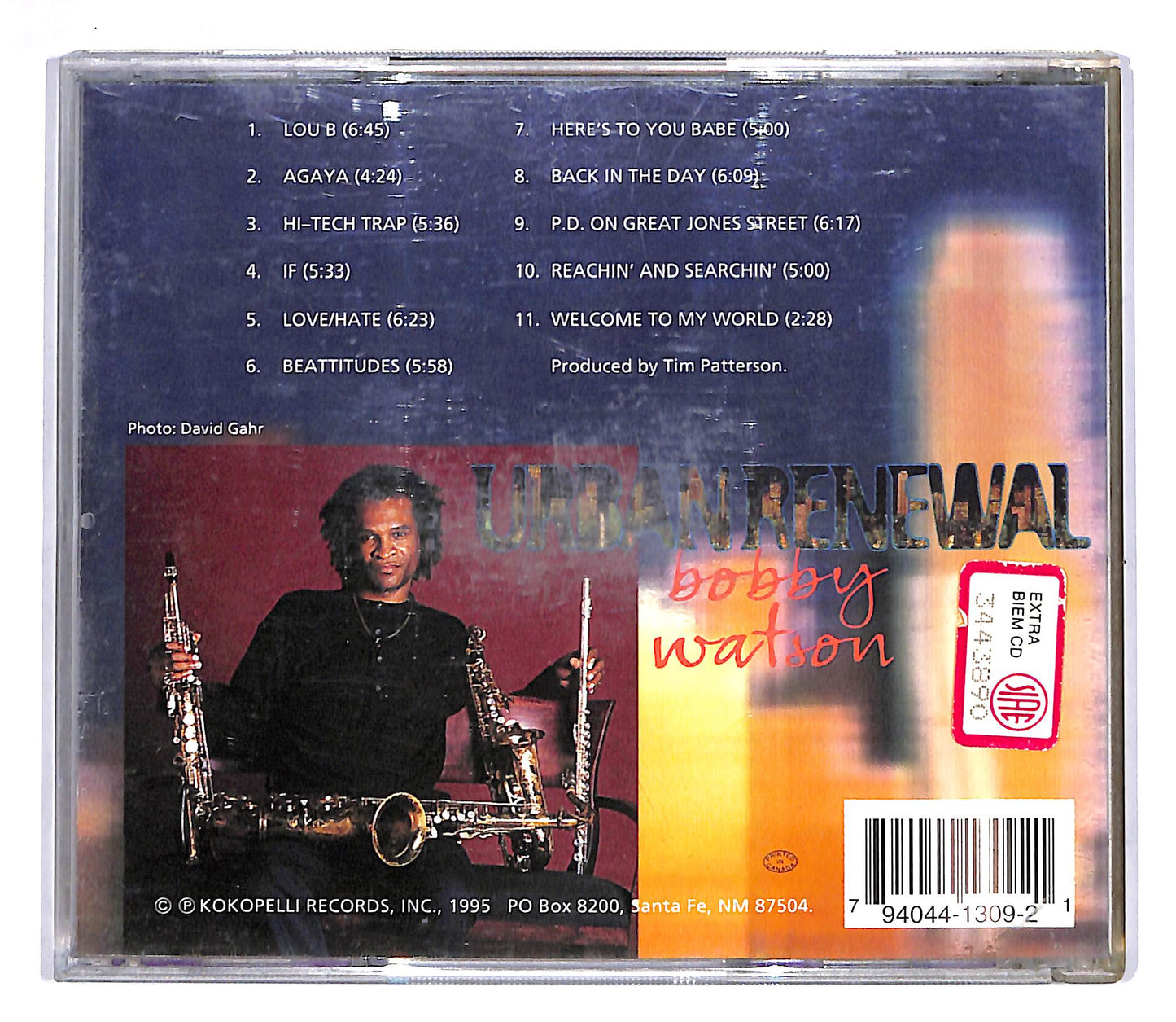 EBOND Bobby Watson - Urban Renewal CD CD042321