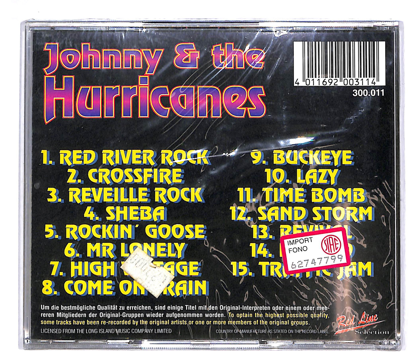 EBOND Johnny And The Hurricanes - Red River Rock CD CD042340
