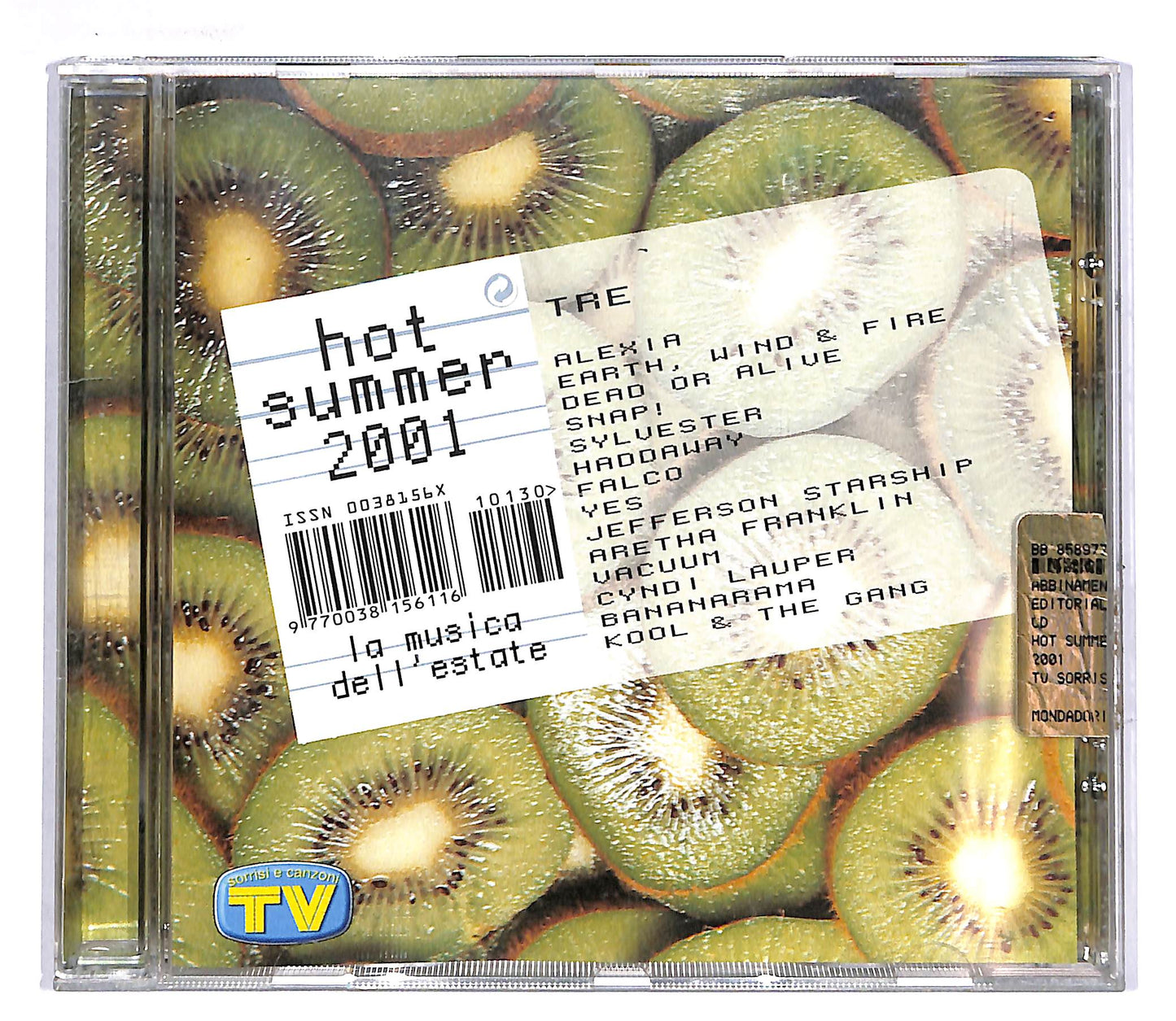 EBOND Various - Hot Summer 2001 - Tre EDITORIALE CD CD042341