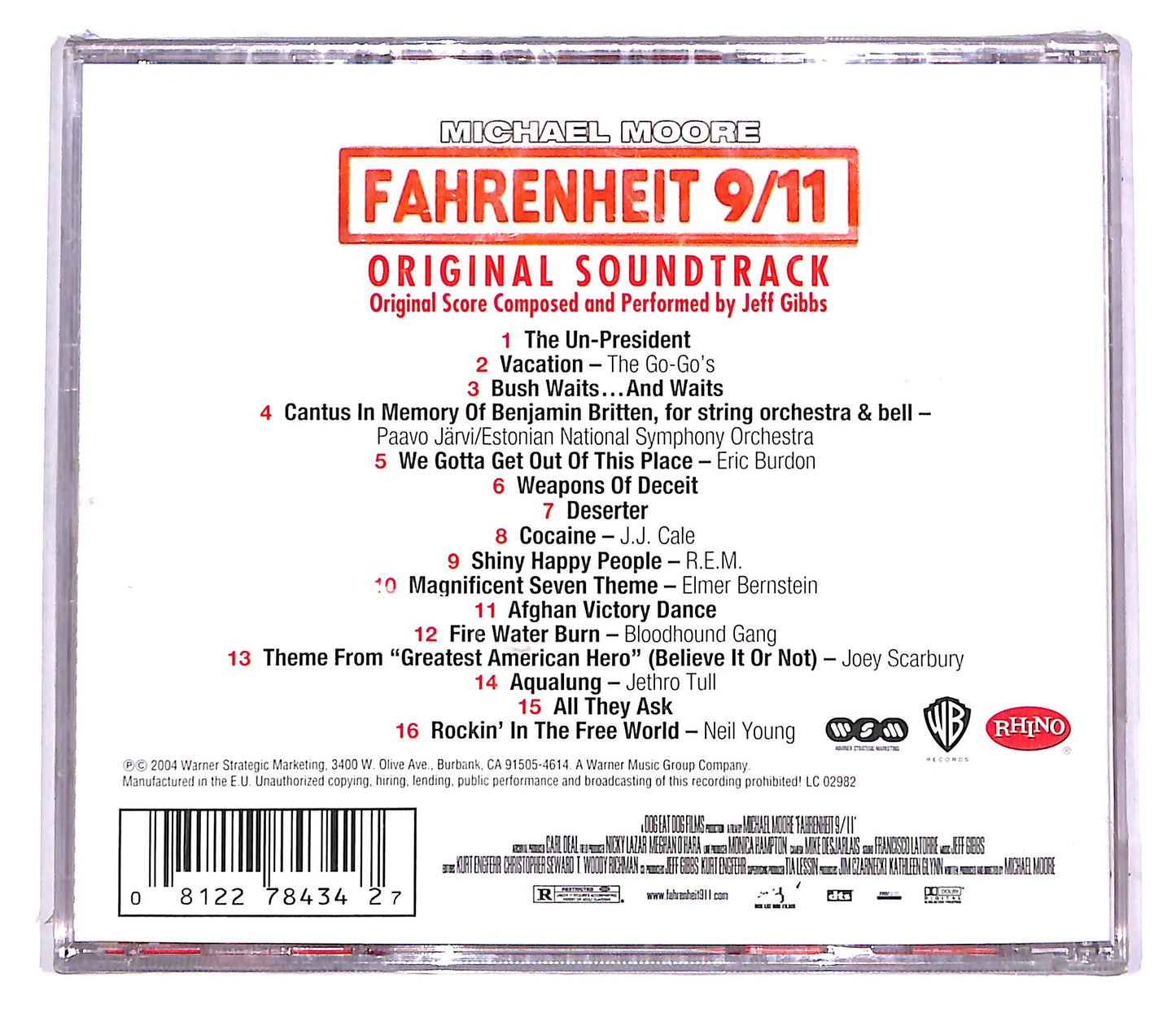 EBOND Fahrenheit 9/11 - Original Soundtrack CD CD042449