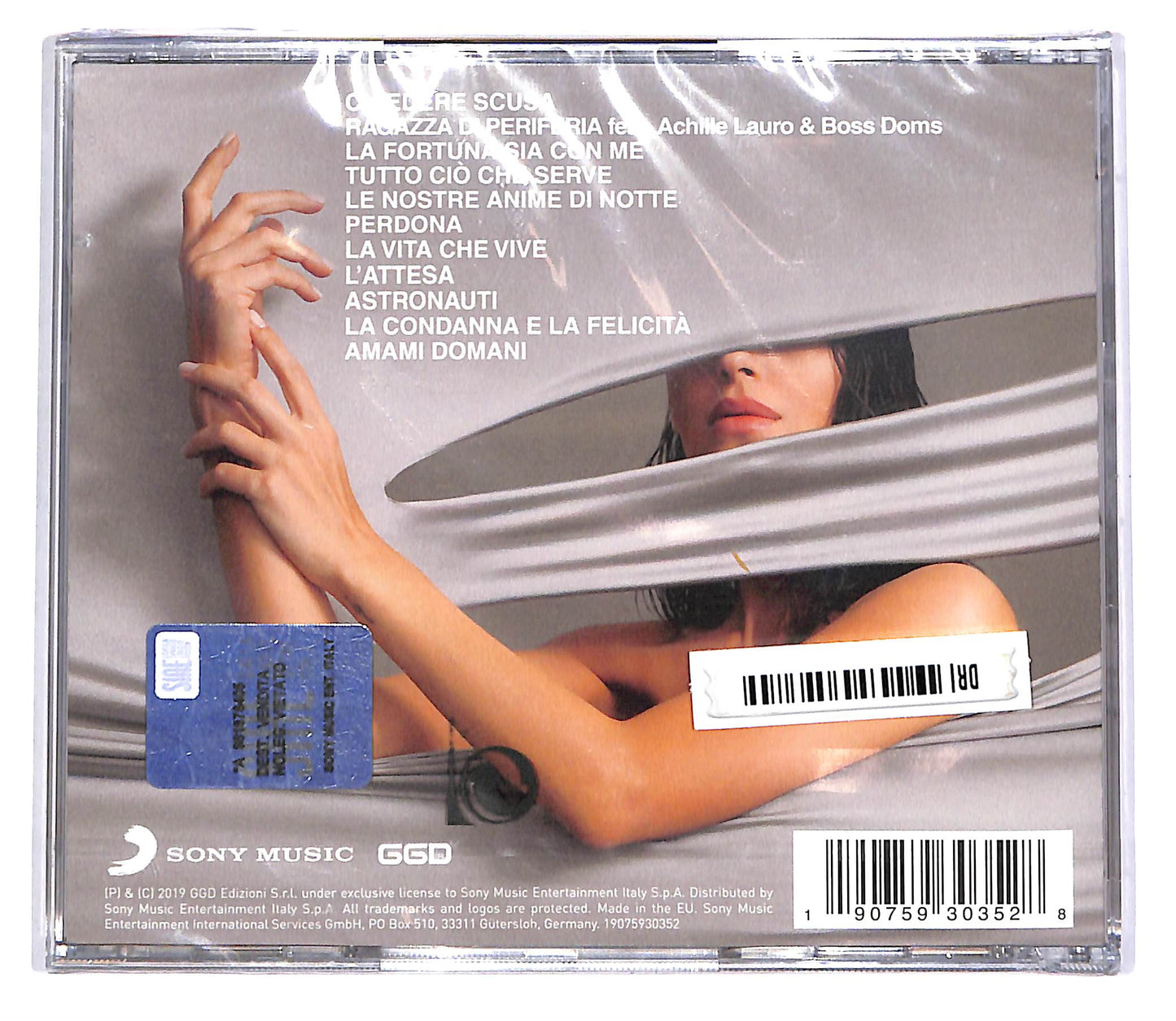 EBOND Anna Tatangelo - La Fortuna Sia Con Me CD CD042523