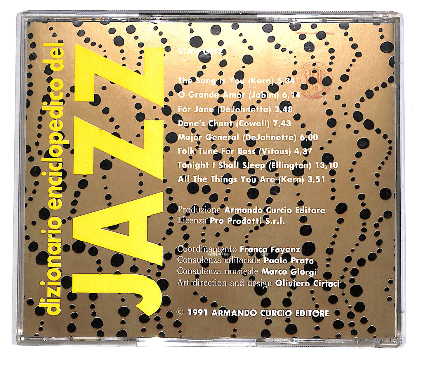 EBOND Stan Getz - Dizionario Enciclopedico Del Jazz EDITORIALE CD CD042728