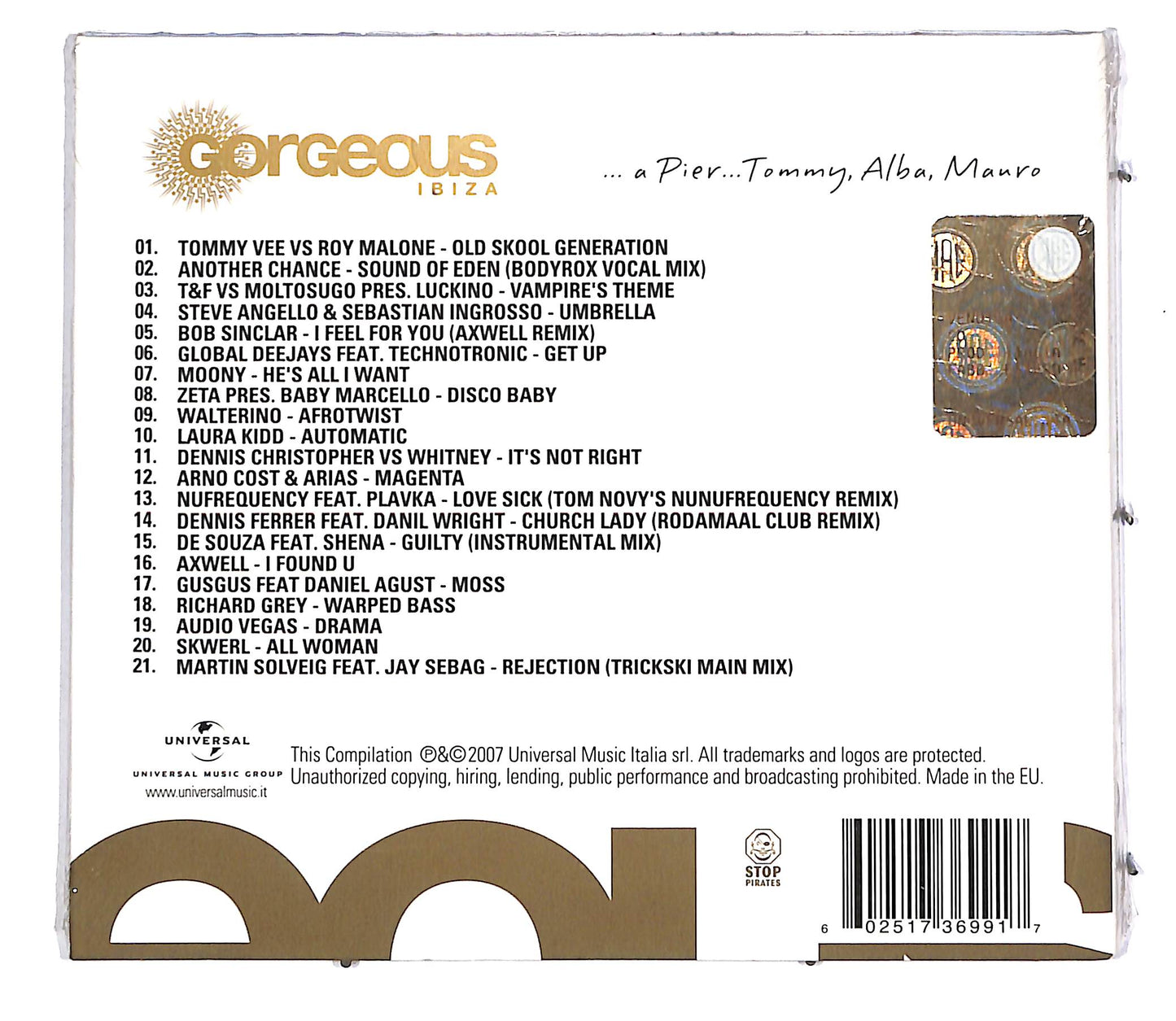 EBOND Various - Gorgeous Ibiza CD CD042806