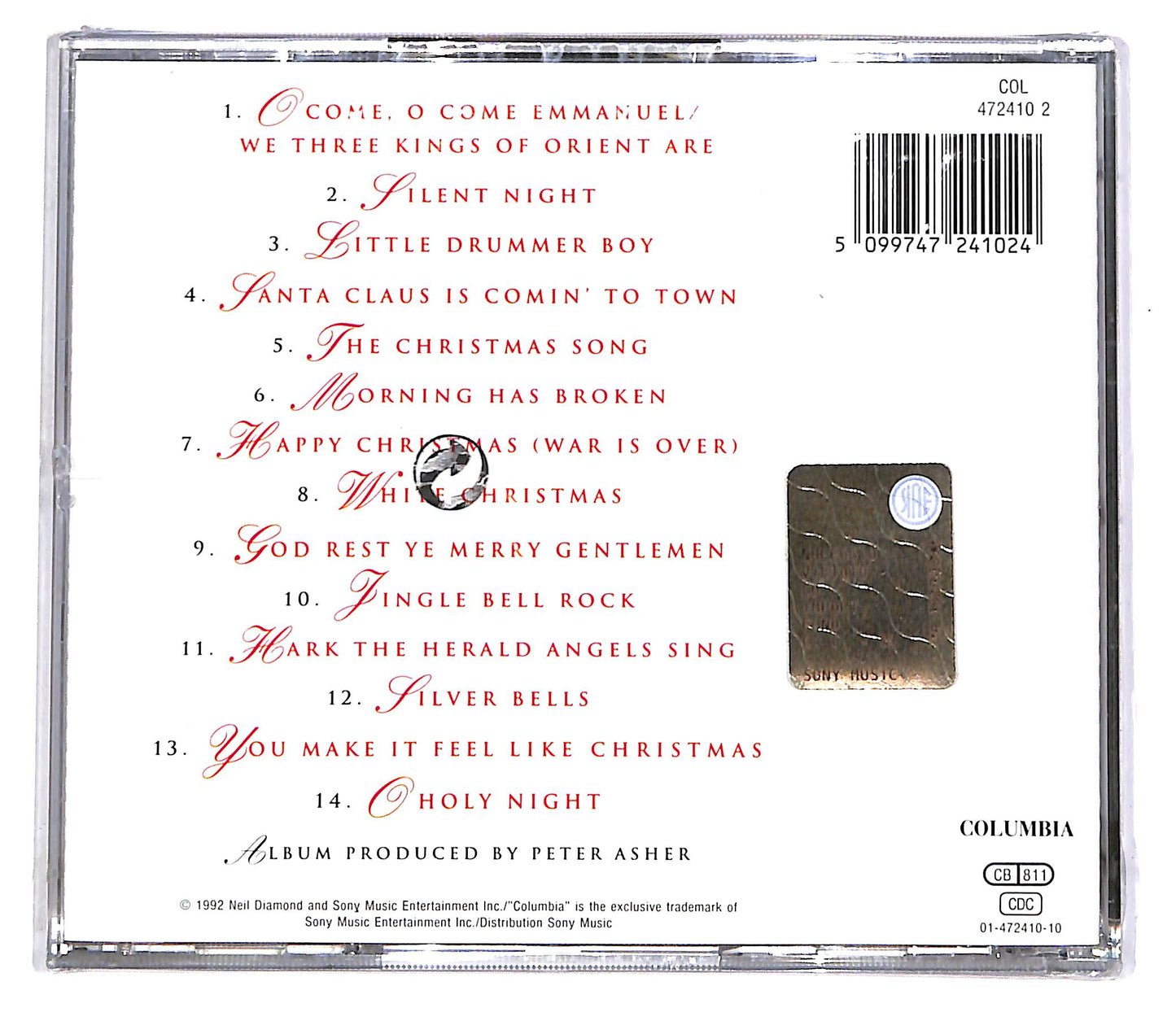 EBOND Neil Diamond - The Christmas Album CD CD042808