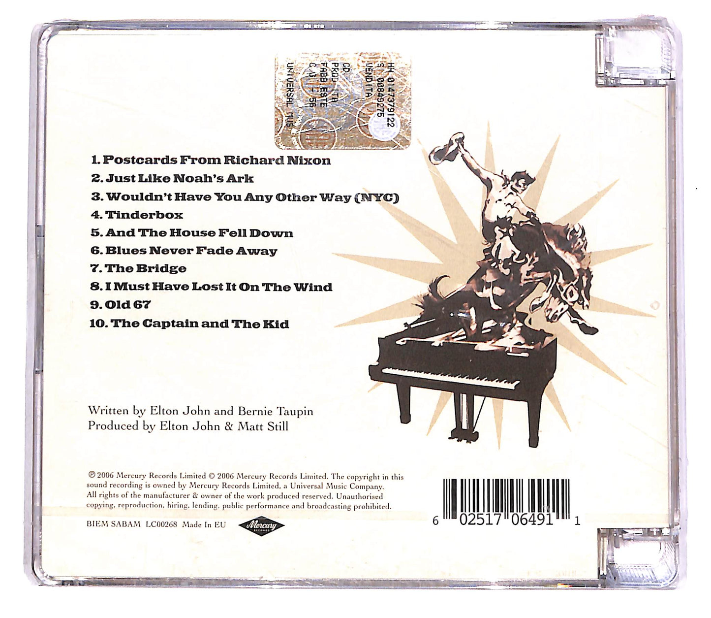 EBOND Elton John - The Captain & The Kid CD CD042818