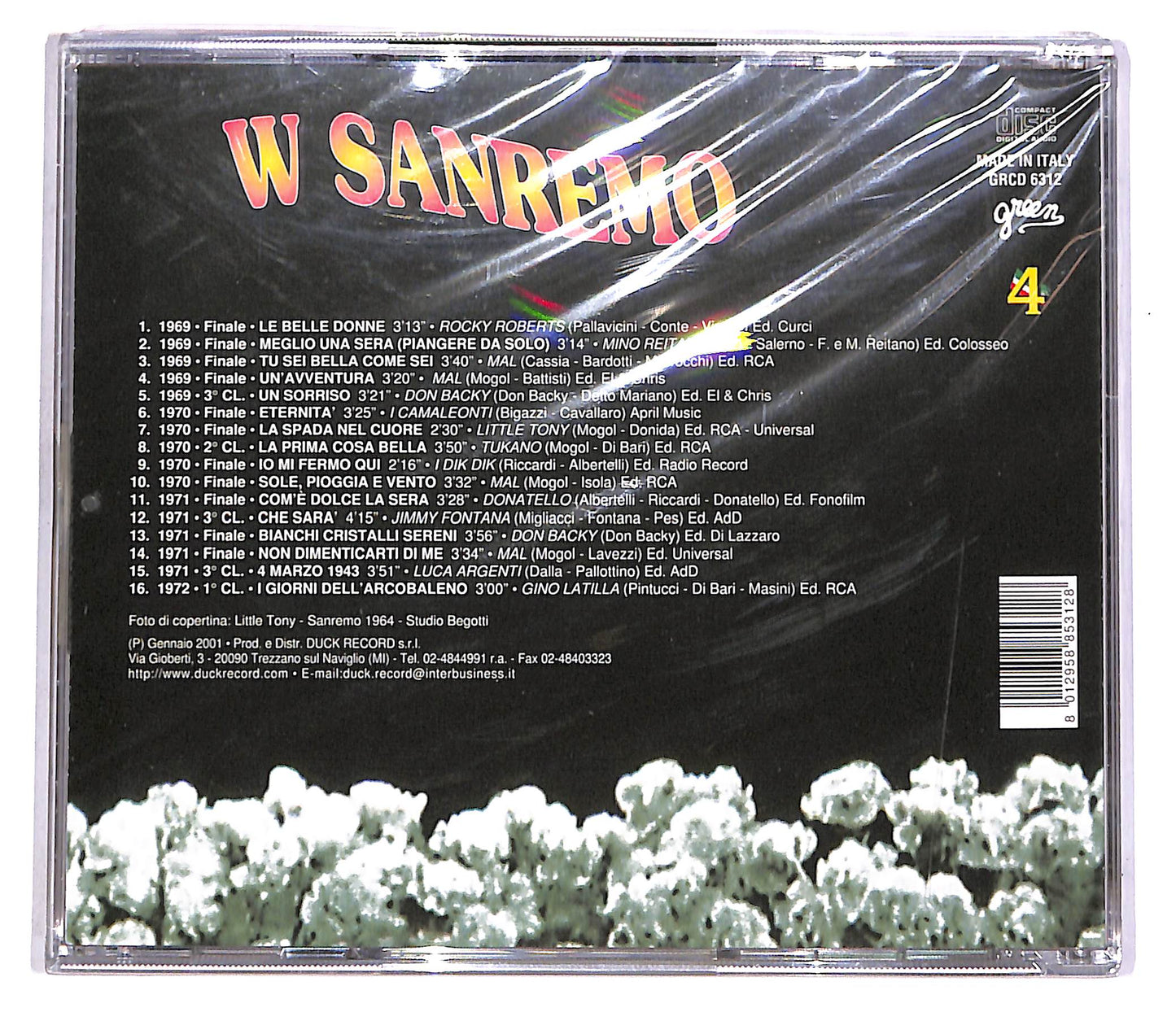 EBOND Various - W Sanremo - Vol. 4 CD CD042852