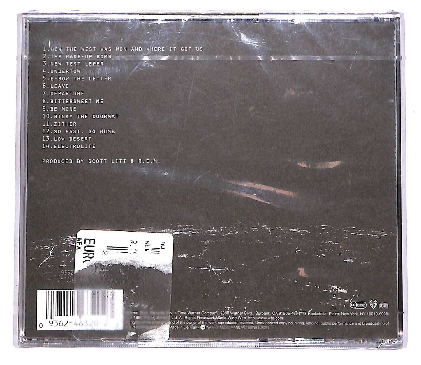 EBOND R.E.M. - New Adventures In Hi-Fi CD CD042908
