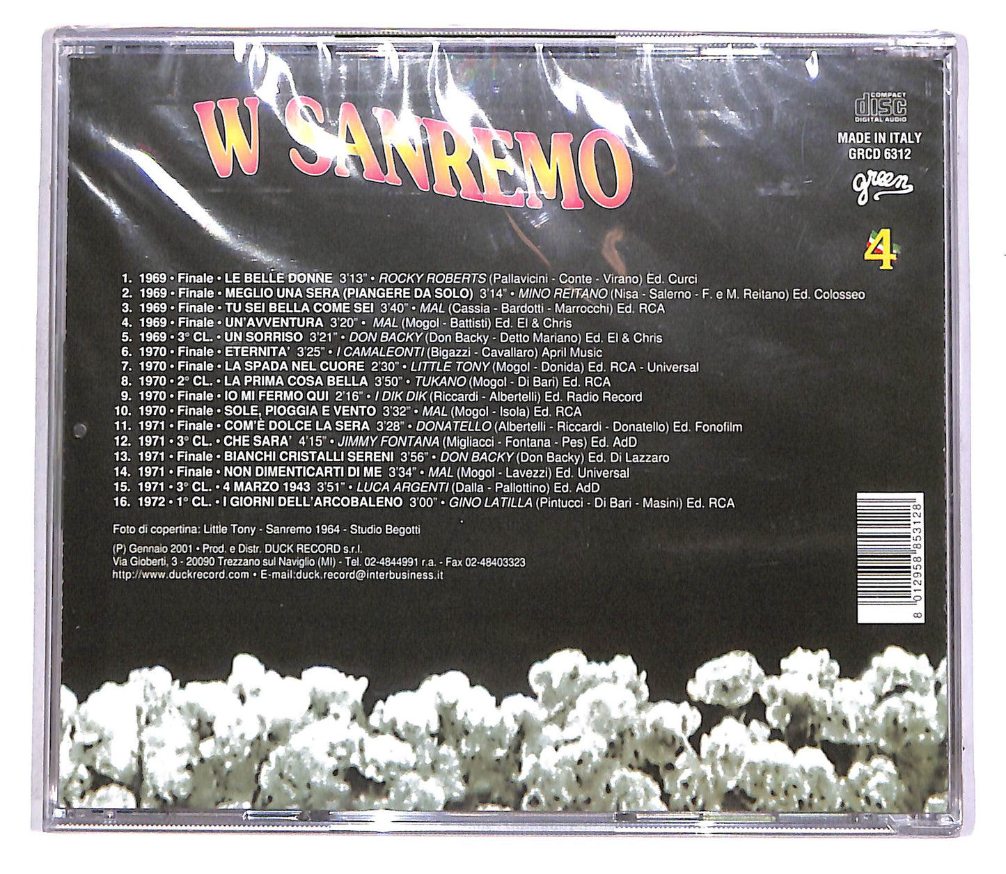 EBOND Various - W Sanremo - Vol. 4 CD CD042923