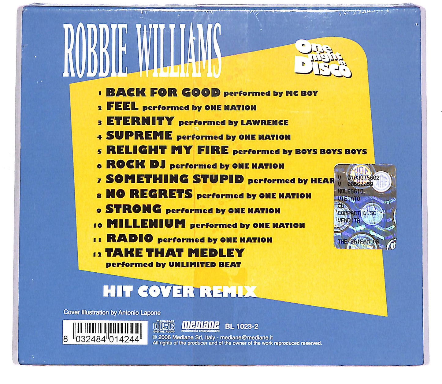 EBOND Various - One Night In Disco - Robbie Williams CD CD042937