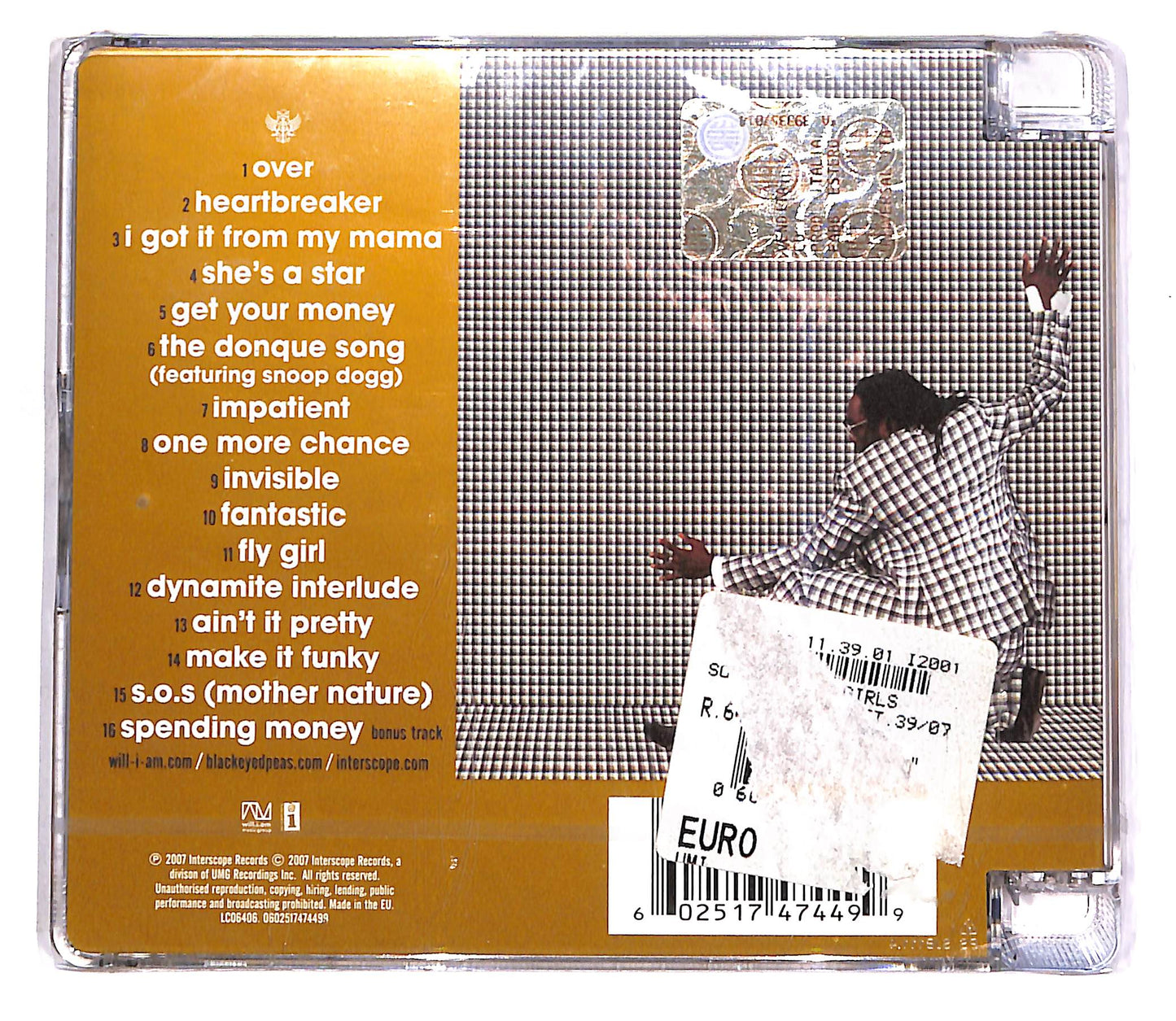 EBOND Will.I.Am - Songs About Girls CD CD043013