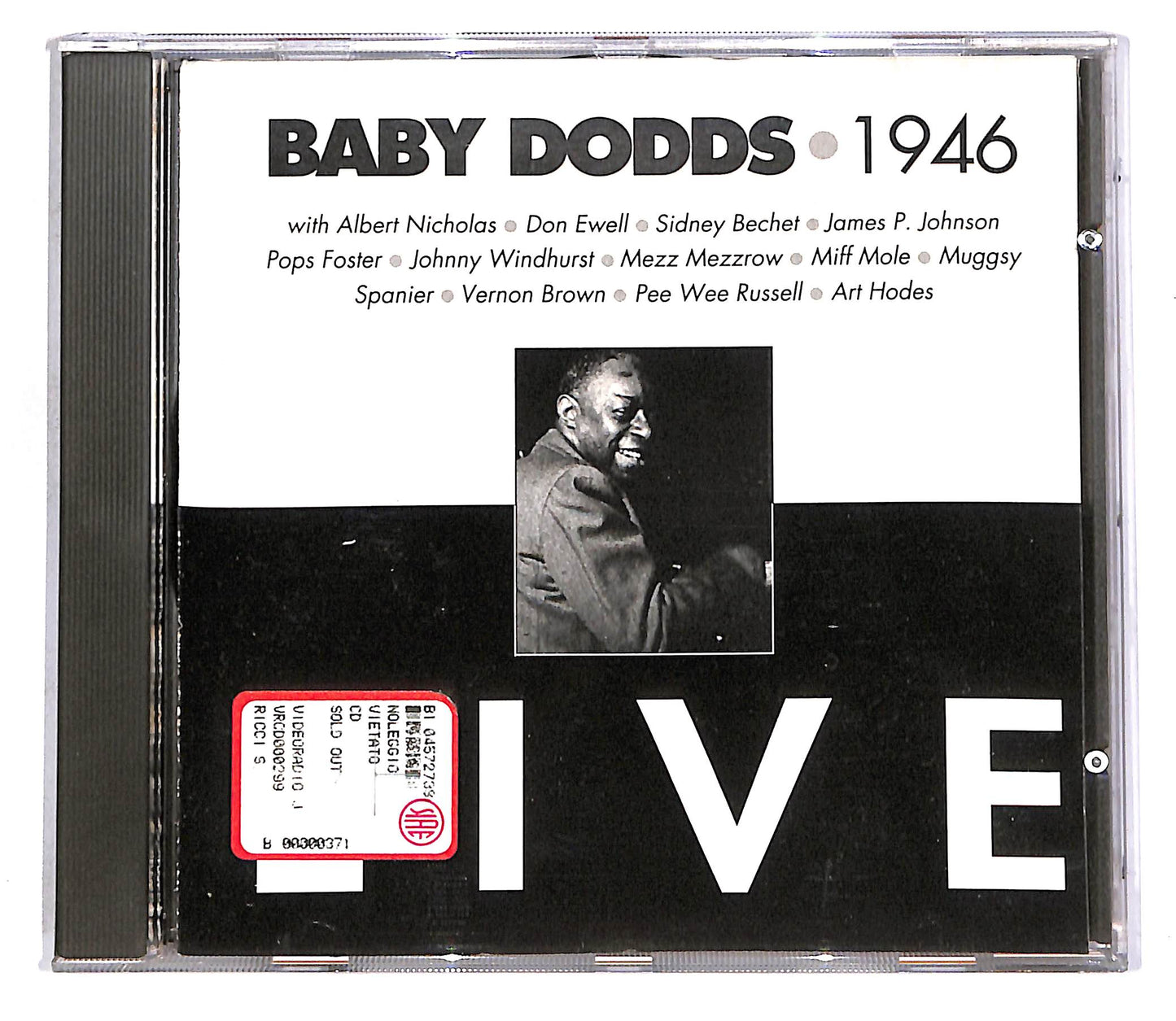 EBOND Baby Dodds - 1946 Live CD CD043043