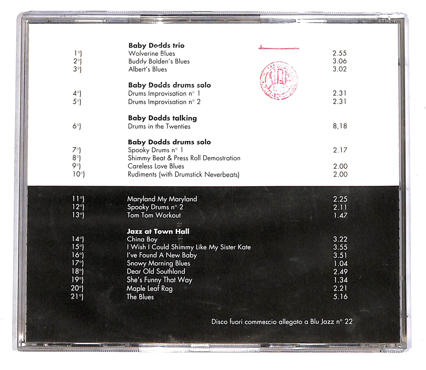 EBOND Baby Dodds - 1946 Live CD CD043043