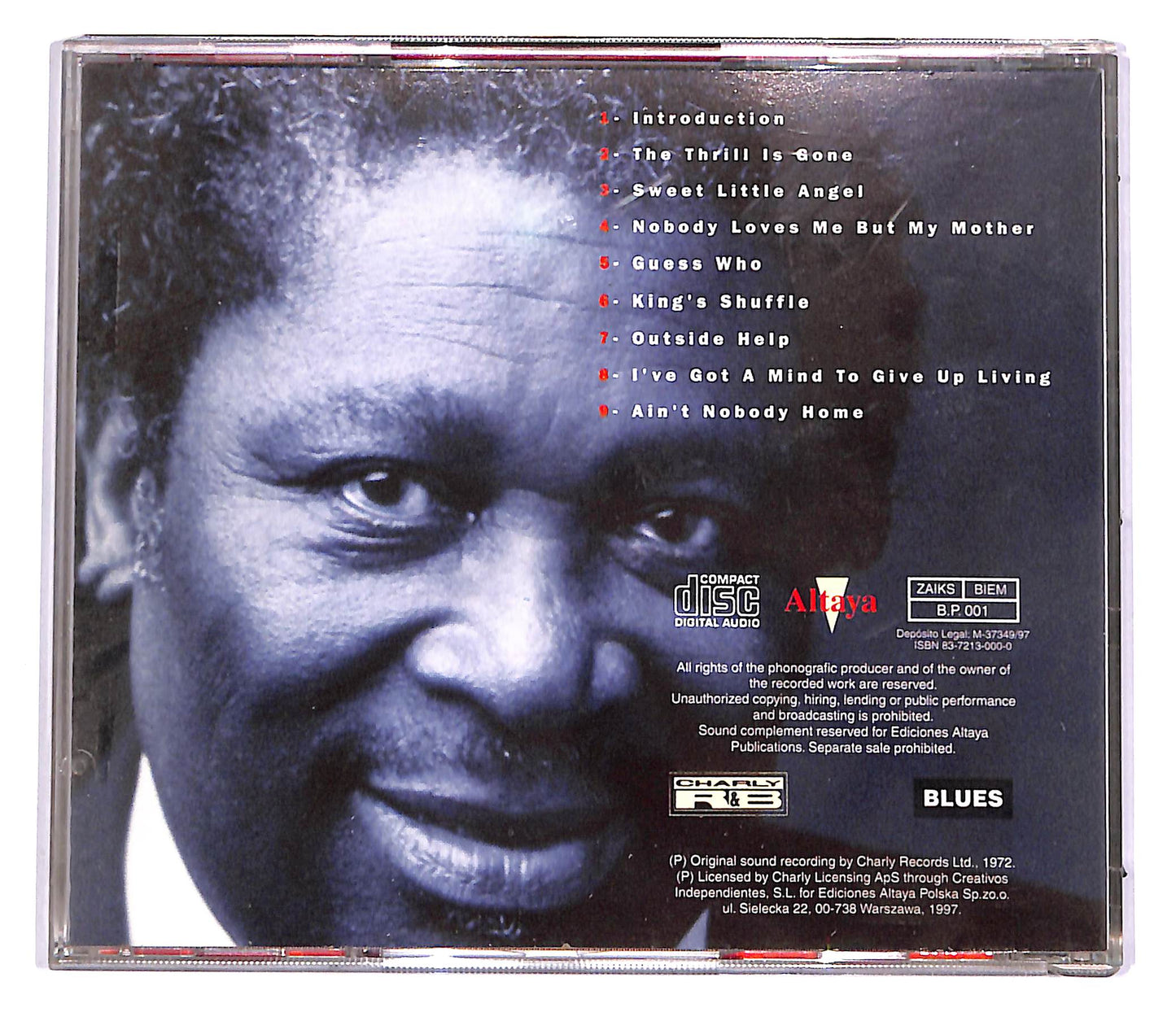 EBOND B.B. King - Kansas City, 1972 CD CD043055