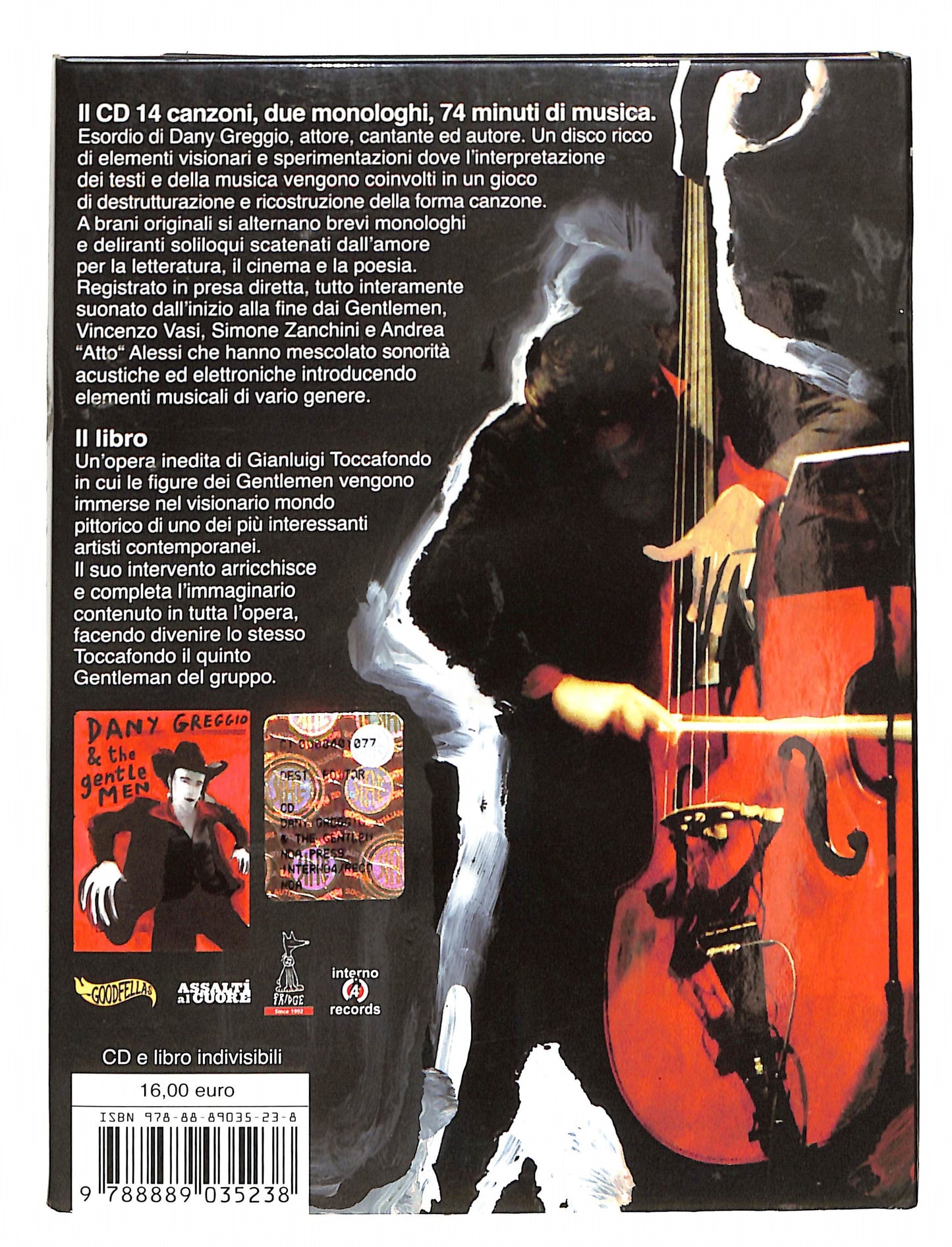 EBOND Dany Greggio & The Gentleman + Libro CD CD044309