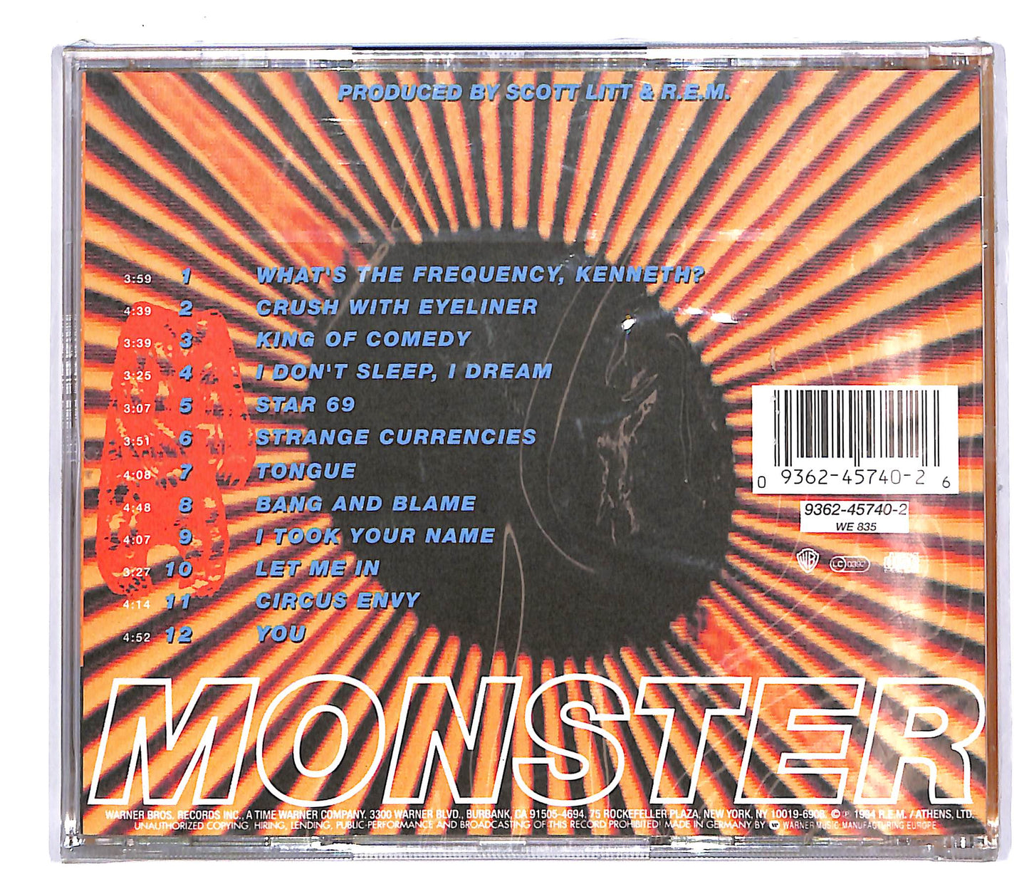 EBOND R.E.M. - Monster CD CD044518