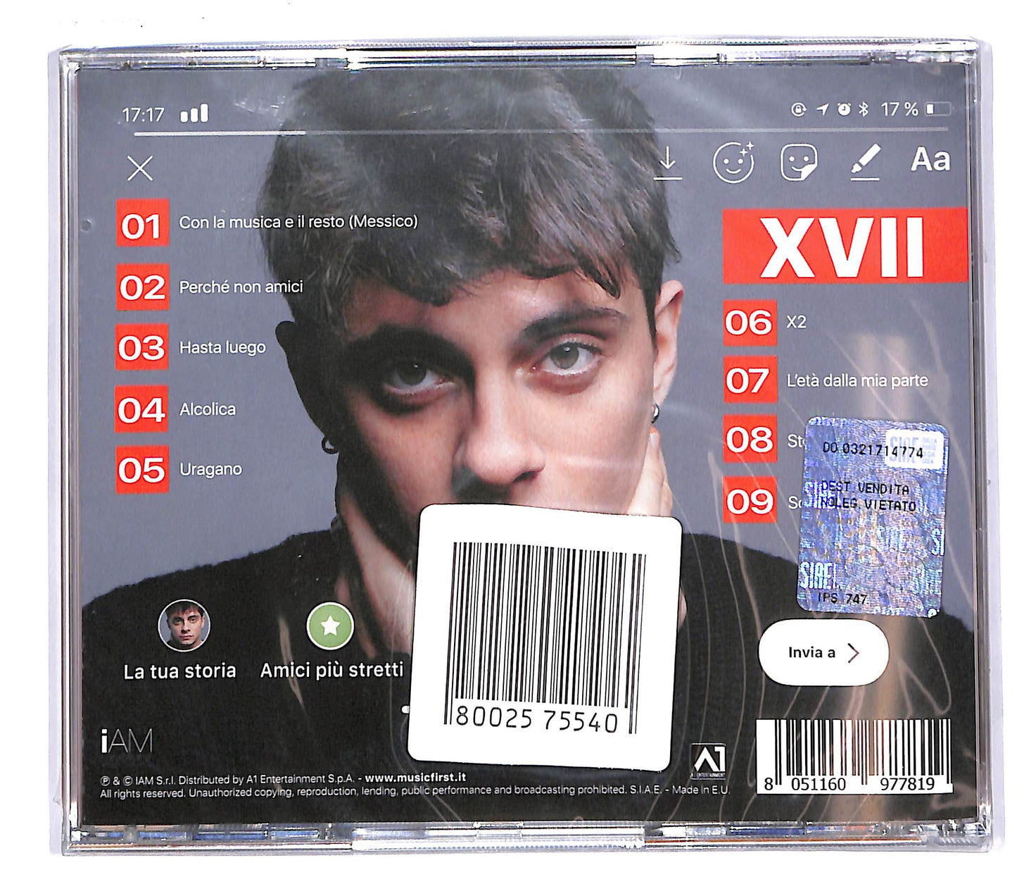 EBOND Alessandro Casillo - XVII CD CD044527