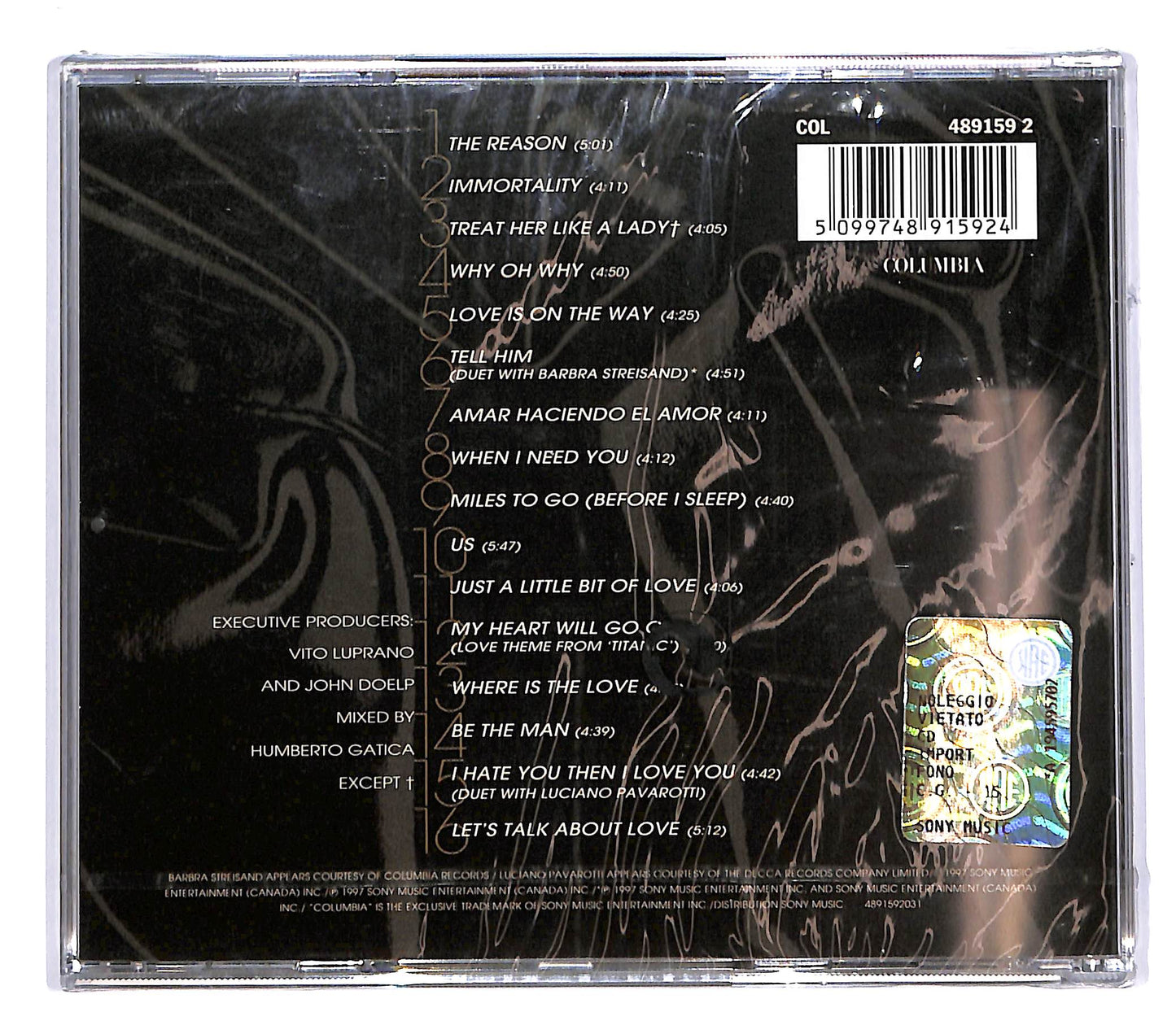 EBOND Celine Dion - Let's Talk About Love CD CD044630