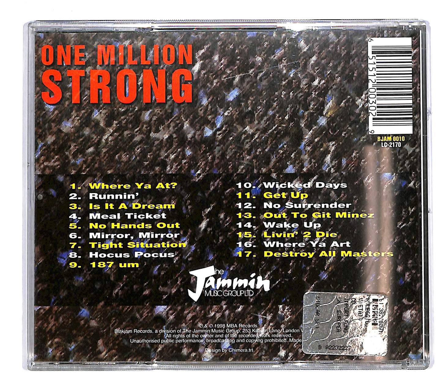 EBOND Various - One Million Strong CD CD044702