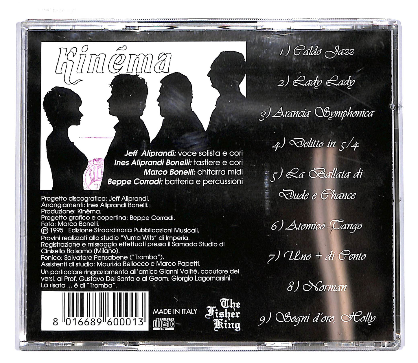 EBOND Kinema - immagini.. note CD CD044722