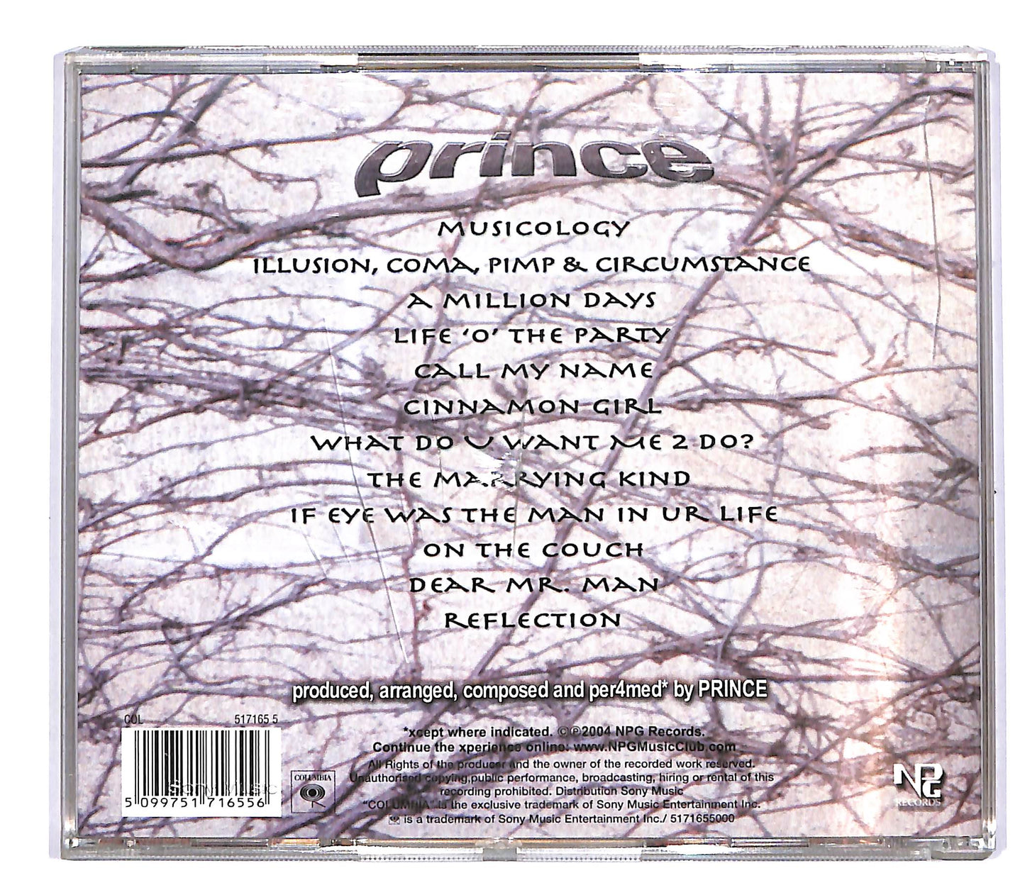 EBOND Prince - Musicology CD CD044752