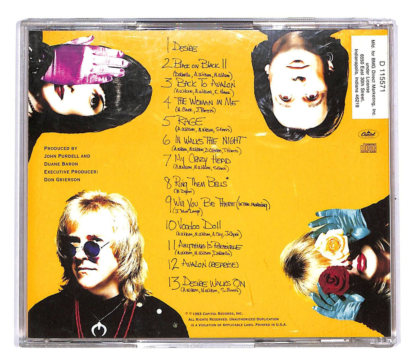 EBOND Heart - Desire Walks On CD CD044829
