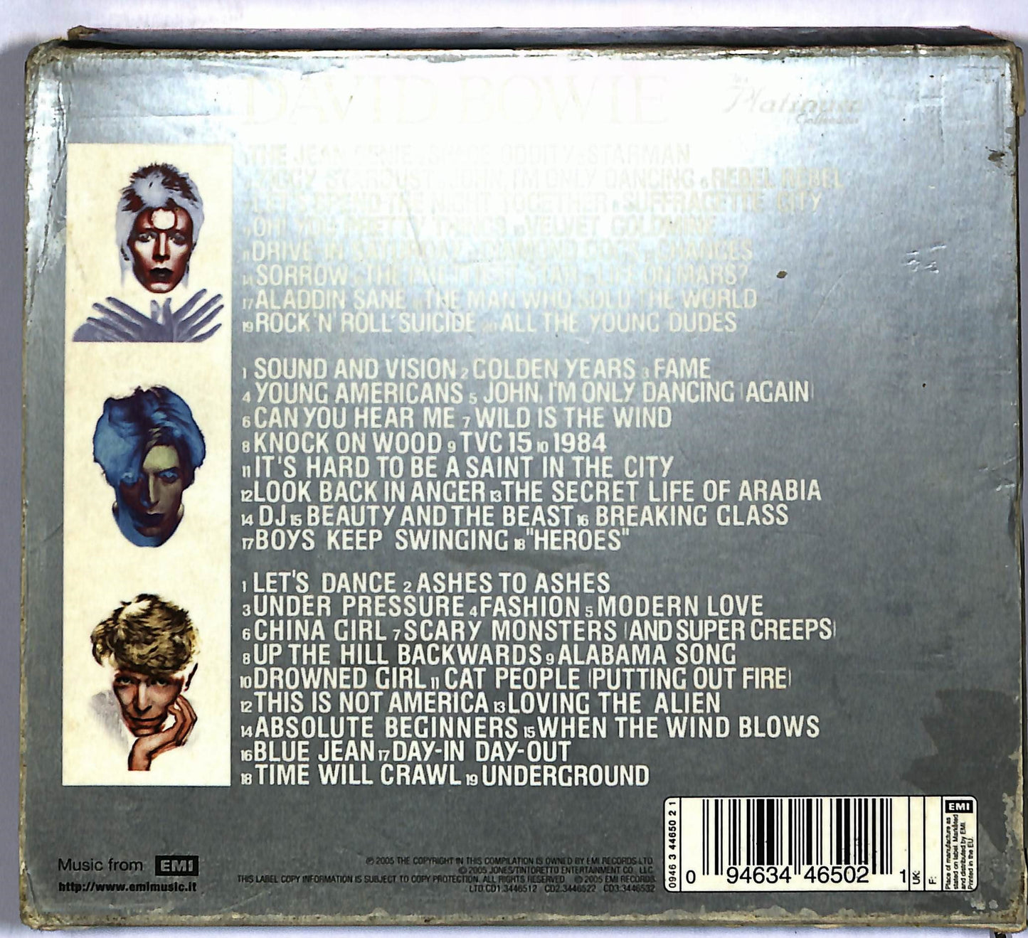 EBOND David Bowie - The Platinum Collection (3cd) CD044841